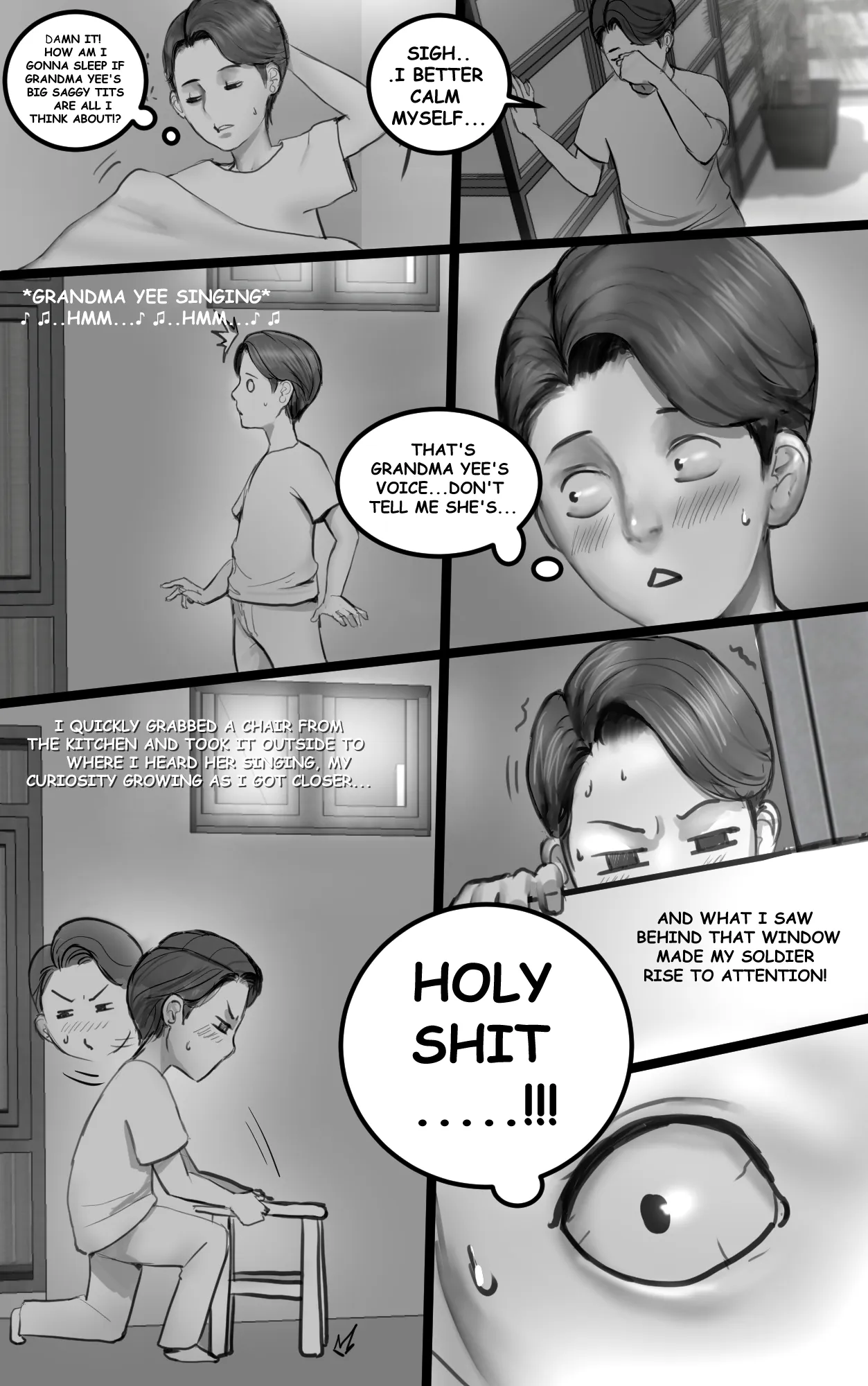 My Friend’s Grandma [Scarlett Ann] - 1 . My Friend's Grandma - Chapter 1 - Page 3
