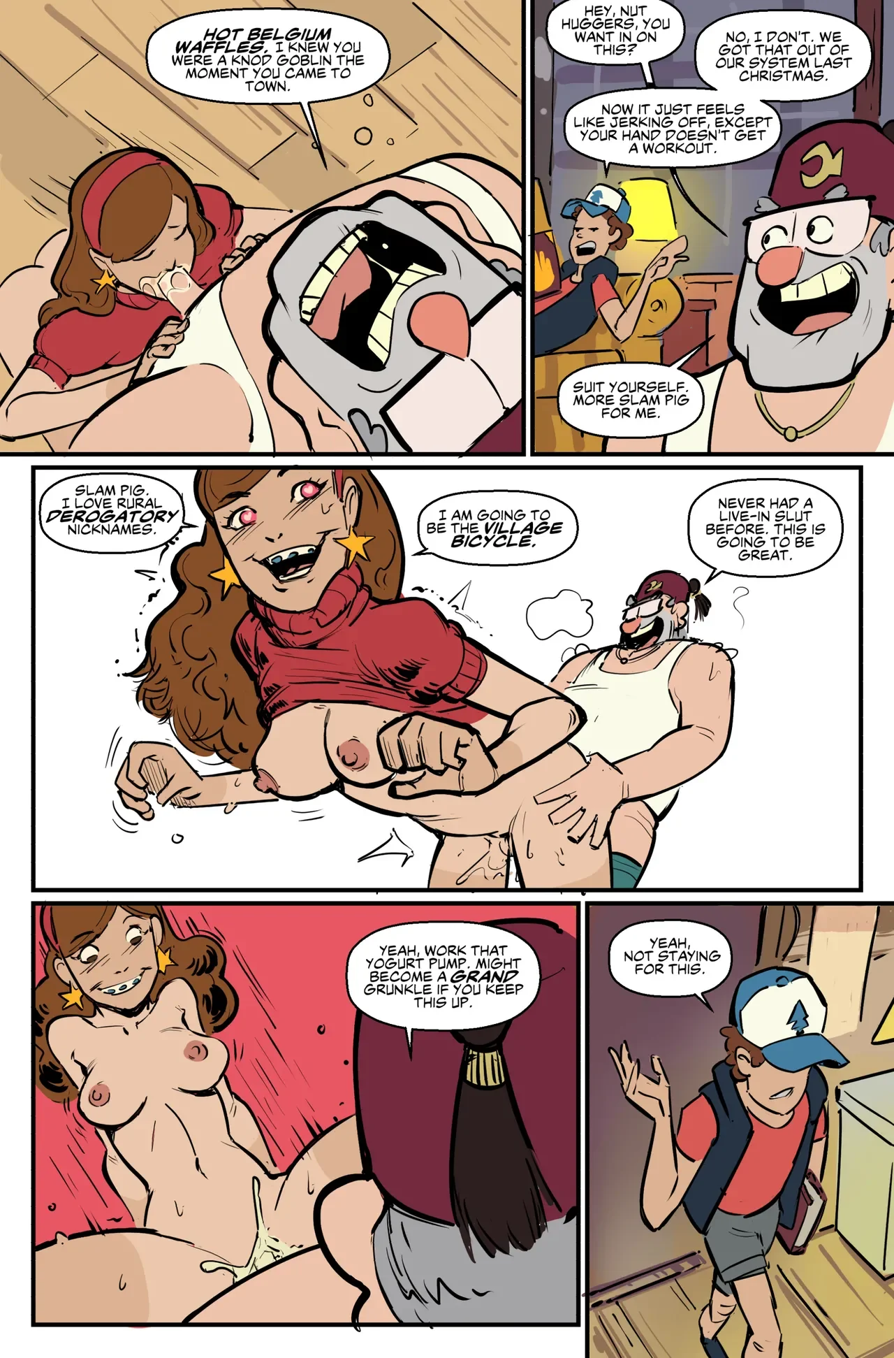 Mystery Shag (Gravity Falls) - 1. Mystery Shag [Disclaimer] - Page 3