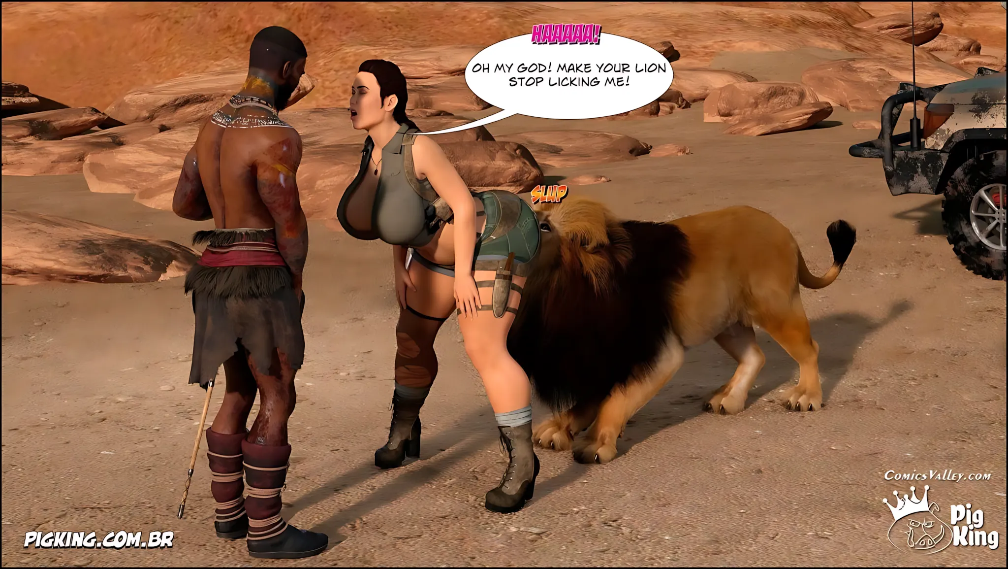 Tomb Raider [PigKing] - 2 . Tomb Raider - Episode 2 - Page 4