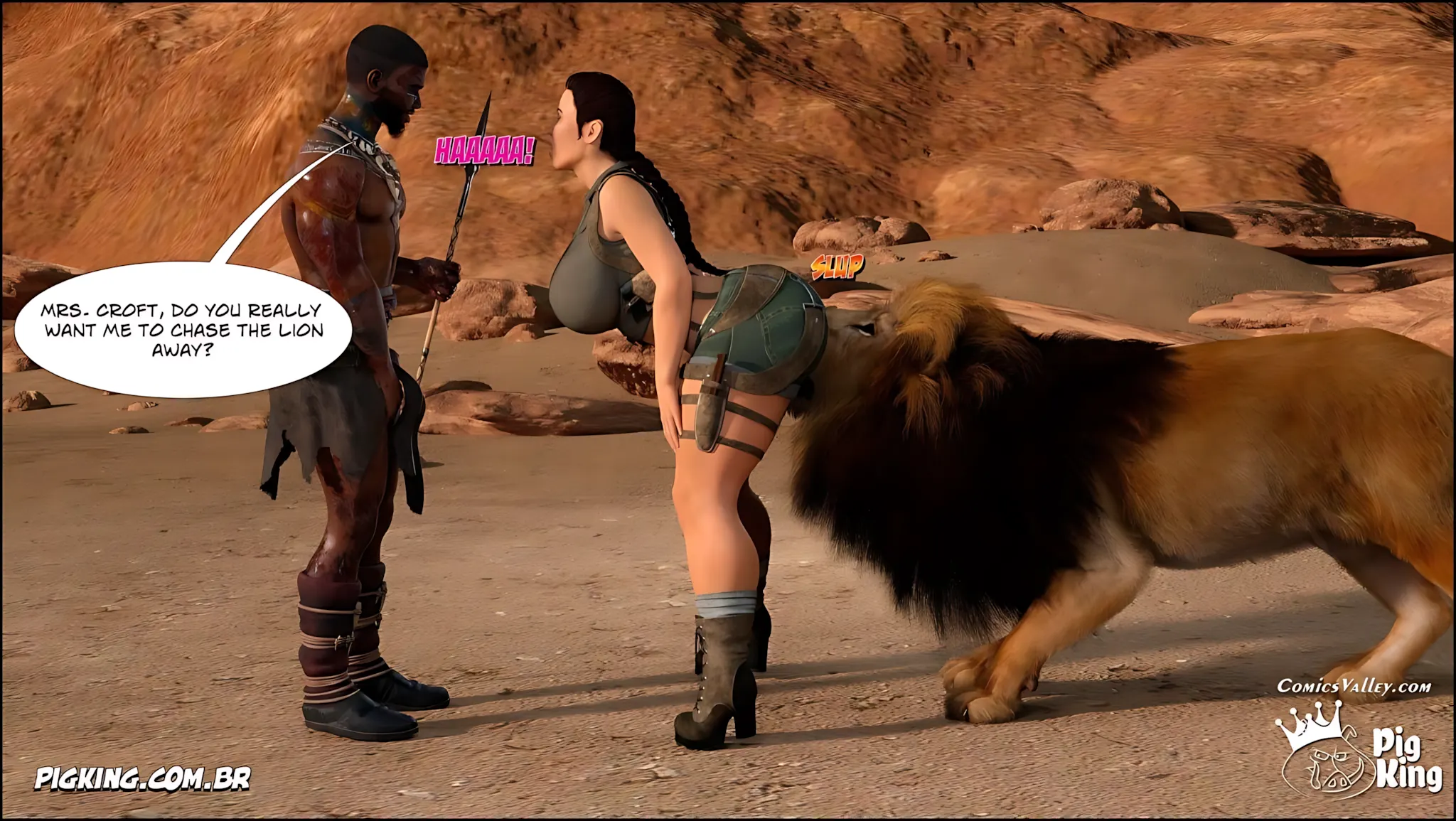 Tomb Raider [PigKing] - 2 . Tomb Raider - Episode 2 - Page 5