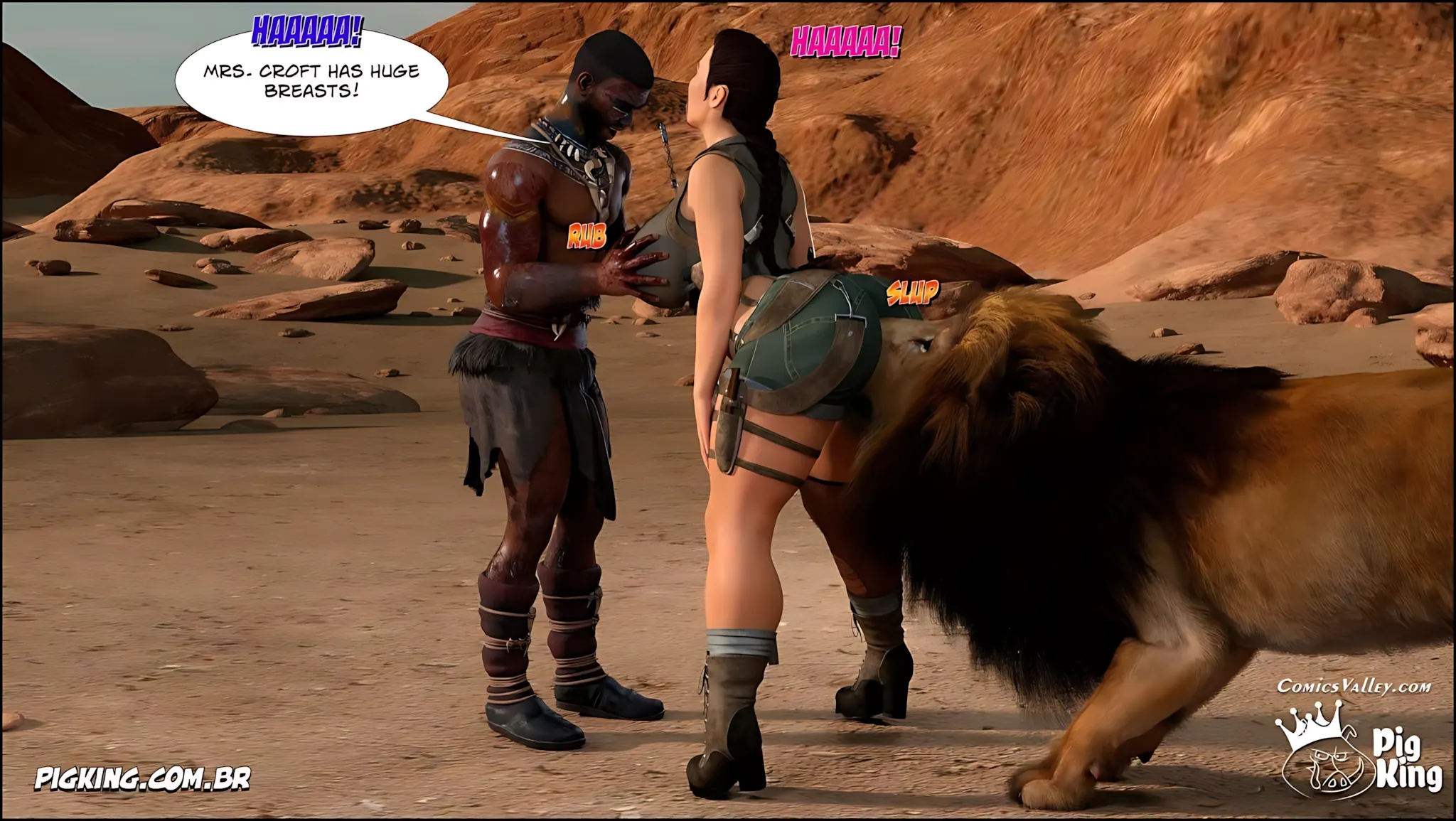 Tomb Raider [PigKing] - 2 . Tomb Raider - Episode 2 - Page 7
