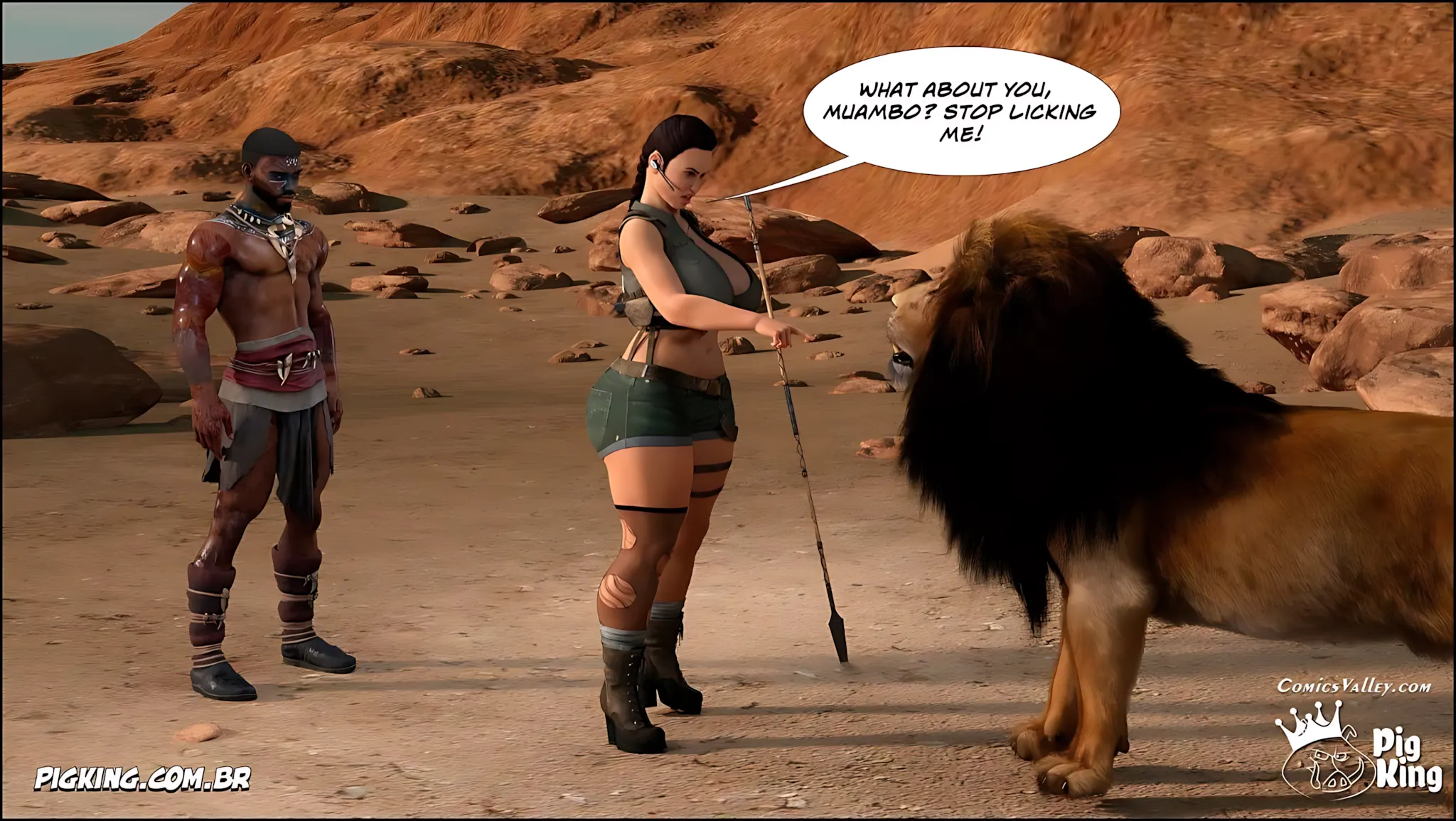 Tomb Raider [PigKing] - 2 . Tomb Raider - Episode 2 - Page 17