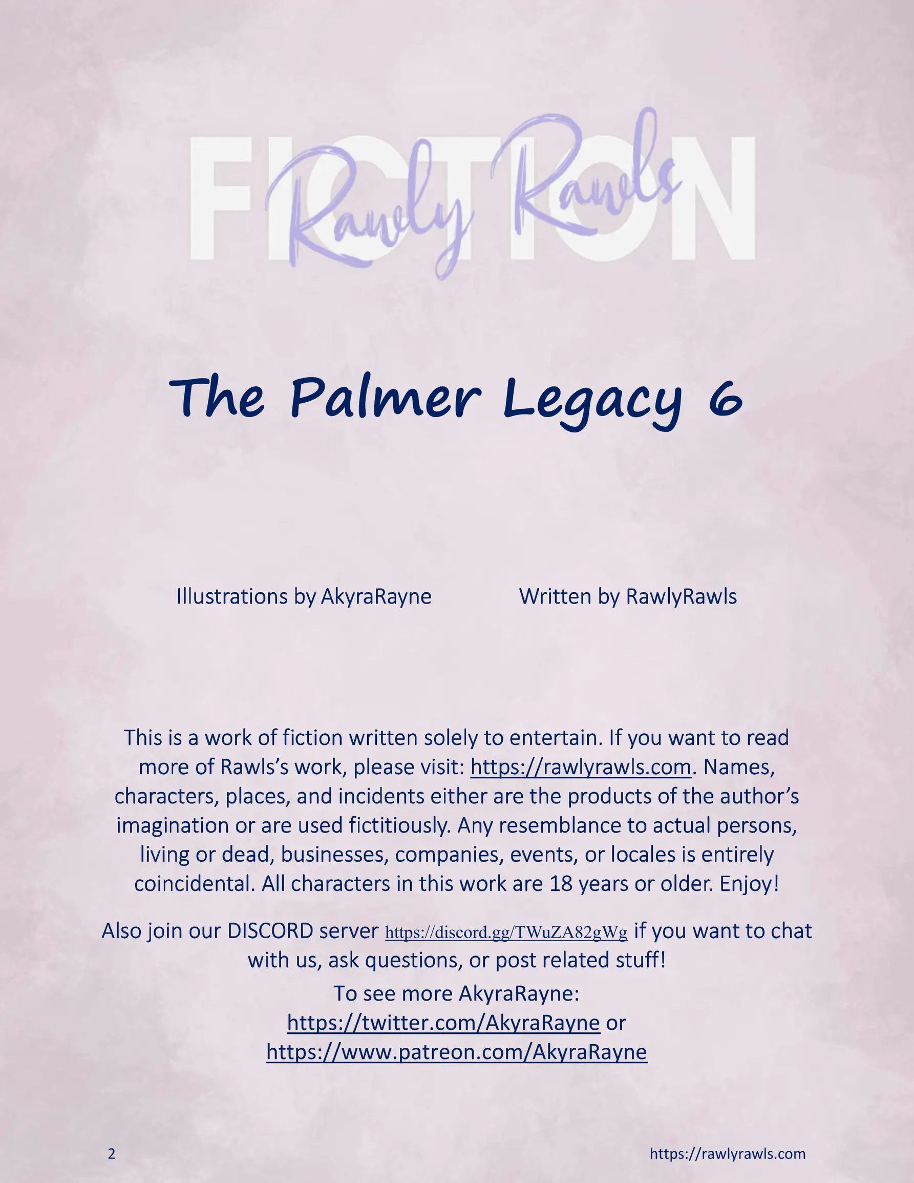 The Palmer Legacy [AkyraRayne] - 6 . The Palmer Legacy - Chapter 6 [AkyraRayne] - Page 2