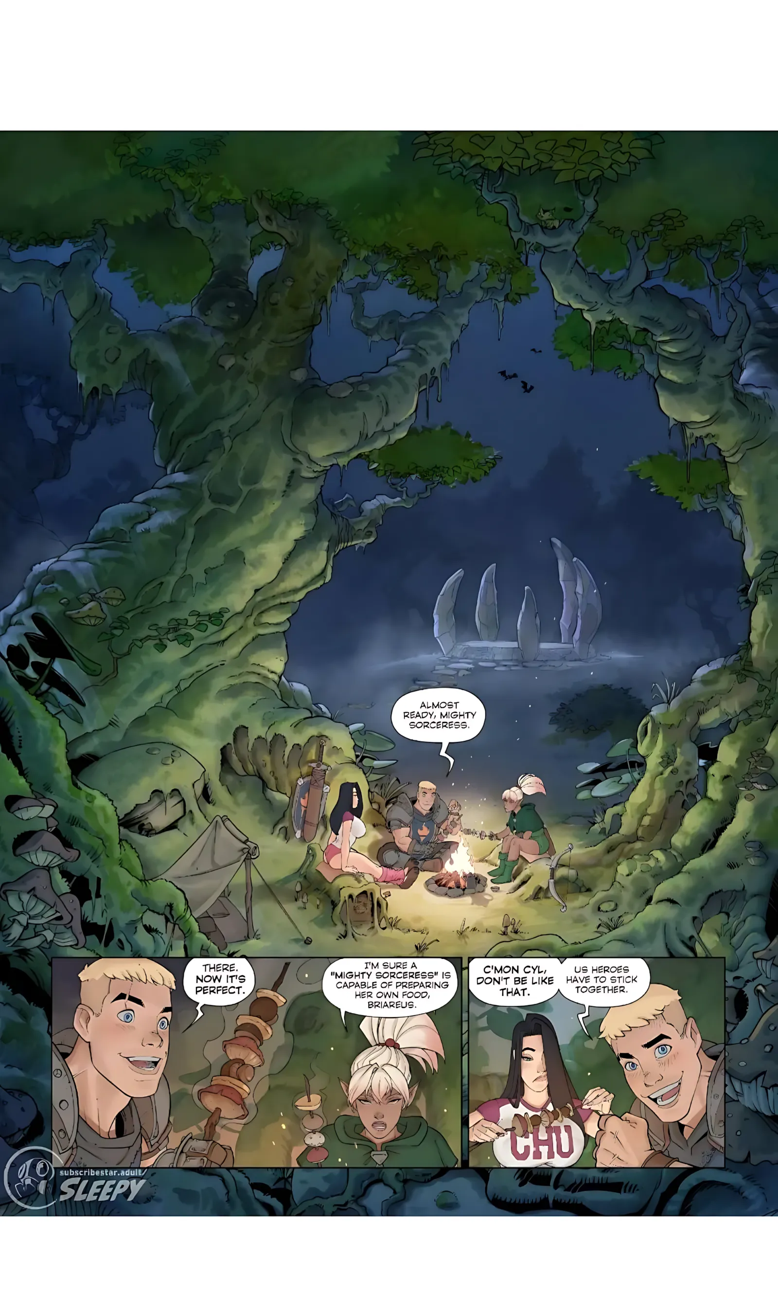 Akujo [SleepyGimp] - 1 . Akujo - The Summon - Chapter 1 - Page 7