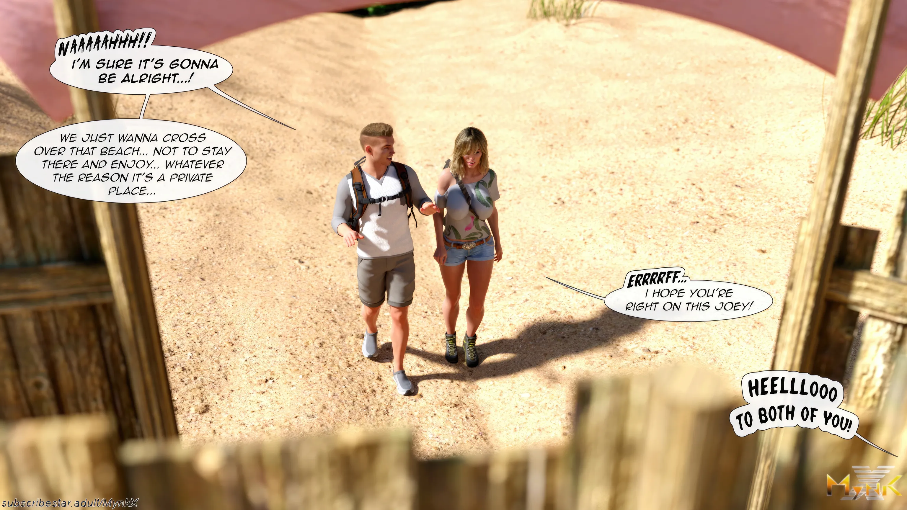 A Pleasant Walk [Mynkx] - 1a . A Pleasant Walk - Chapter 1 [Mynkx] - Page 37