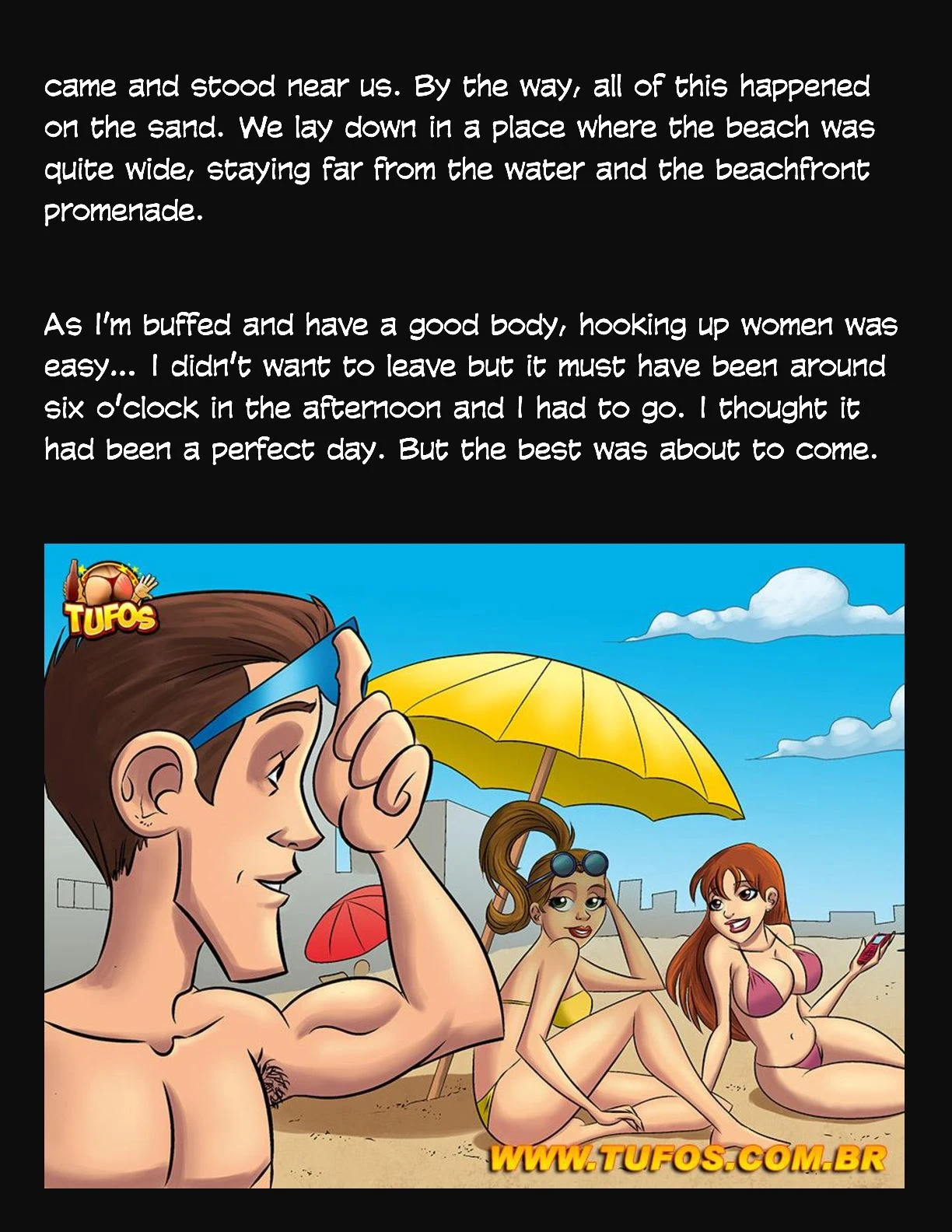 Animated Tales [WC | TF] - A DAY TO HOOK UP GIRLS ON THE BEACH - Page 2