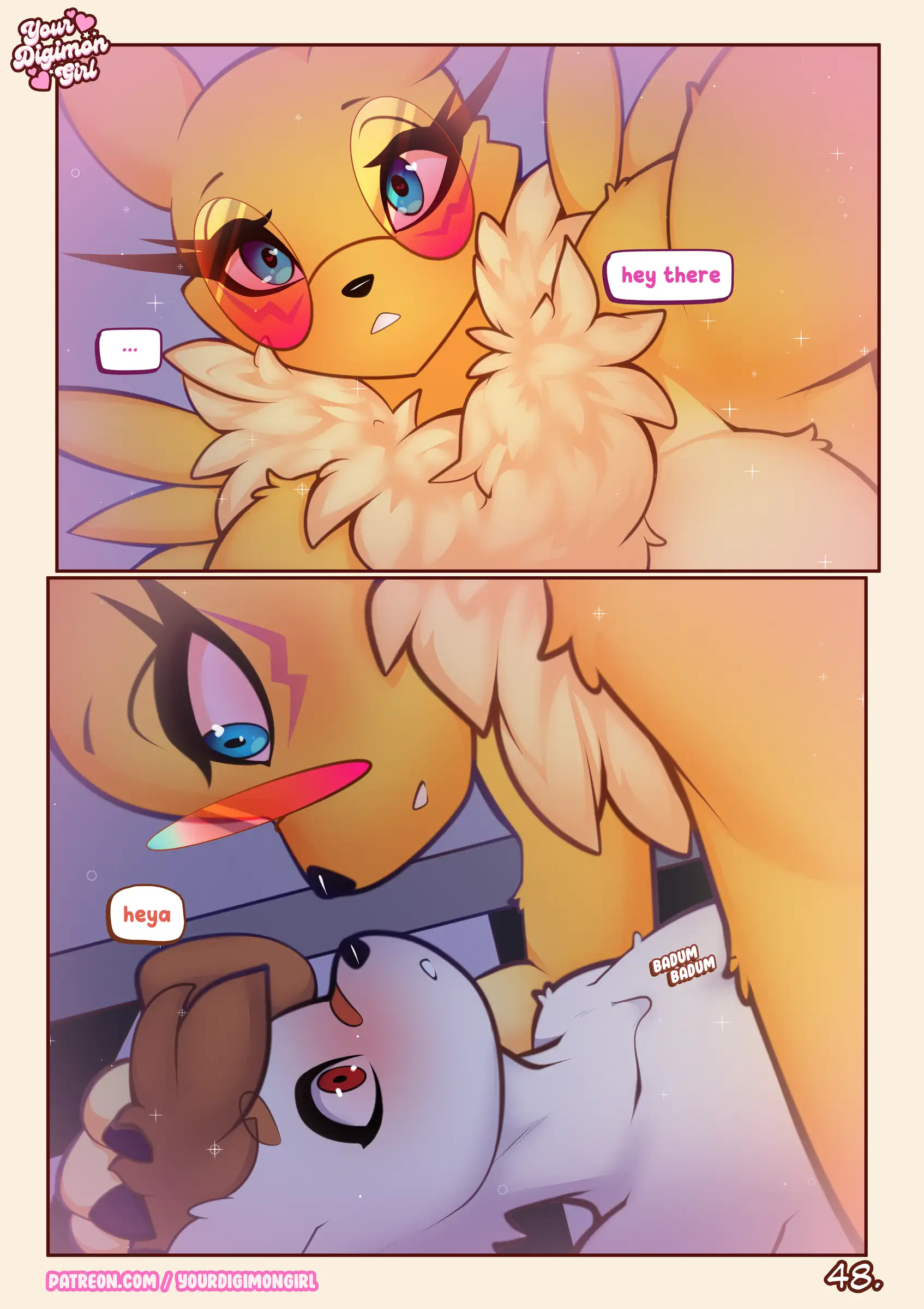 How 2 hide your Renamon [YourDigimonGirl] - 1 . How 2 hide your Renamon - Chapter 1 - Page 50