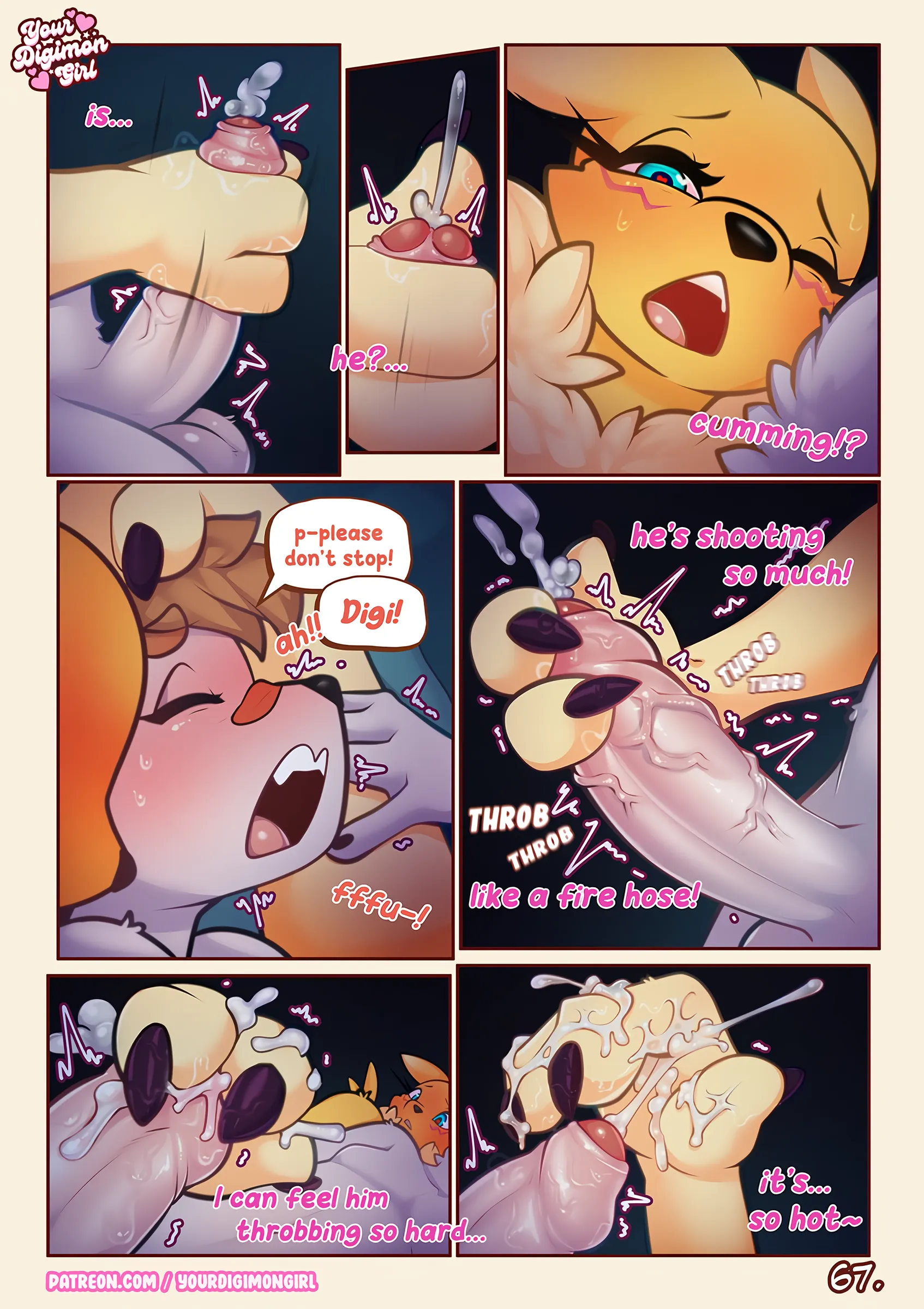 How 2 hide your Renamon [YourDigimonGirl] - 1 . How 2 hide your Renamon - Chapter 1 - Page 69