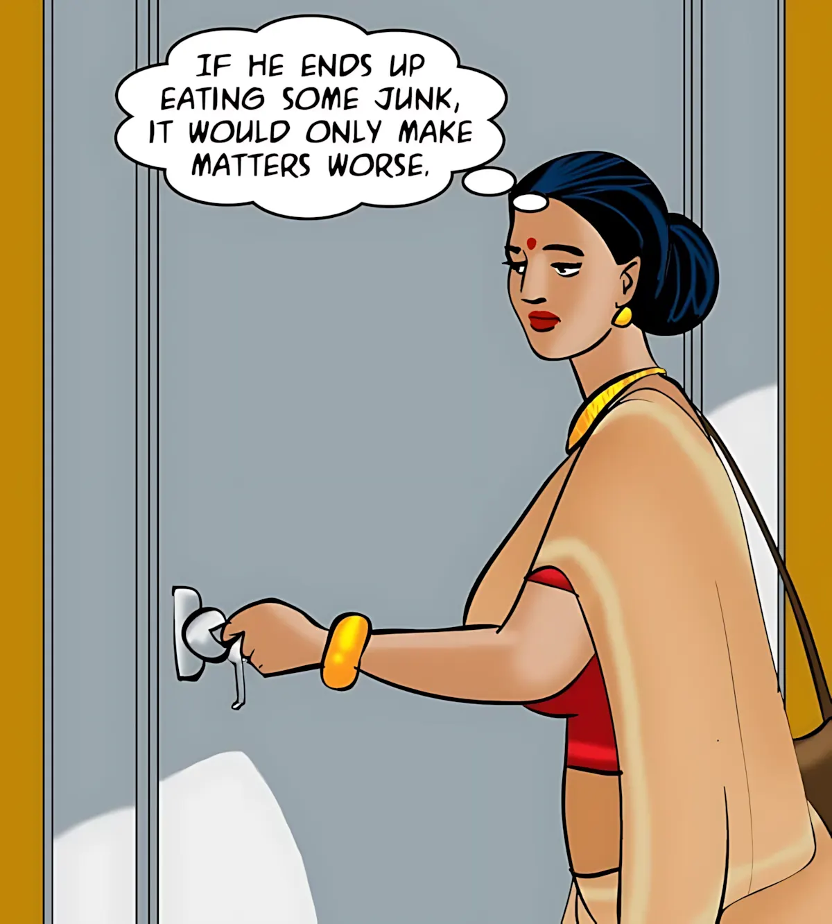 Velamma All Episodes Comics - 80 . Velamma - Episode 80 - The Janitor's Job - Page 5