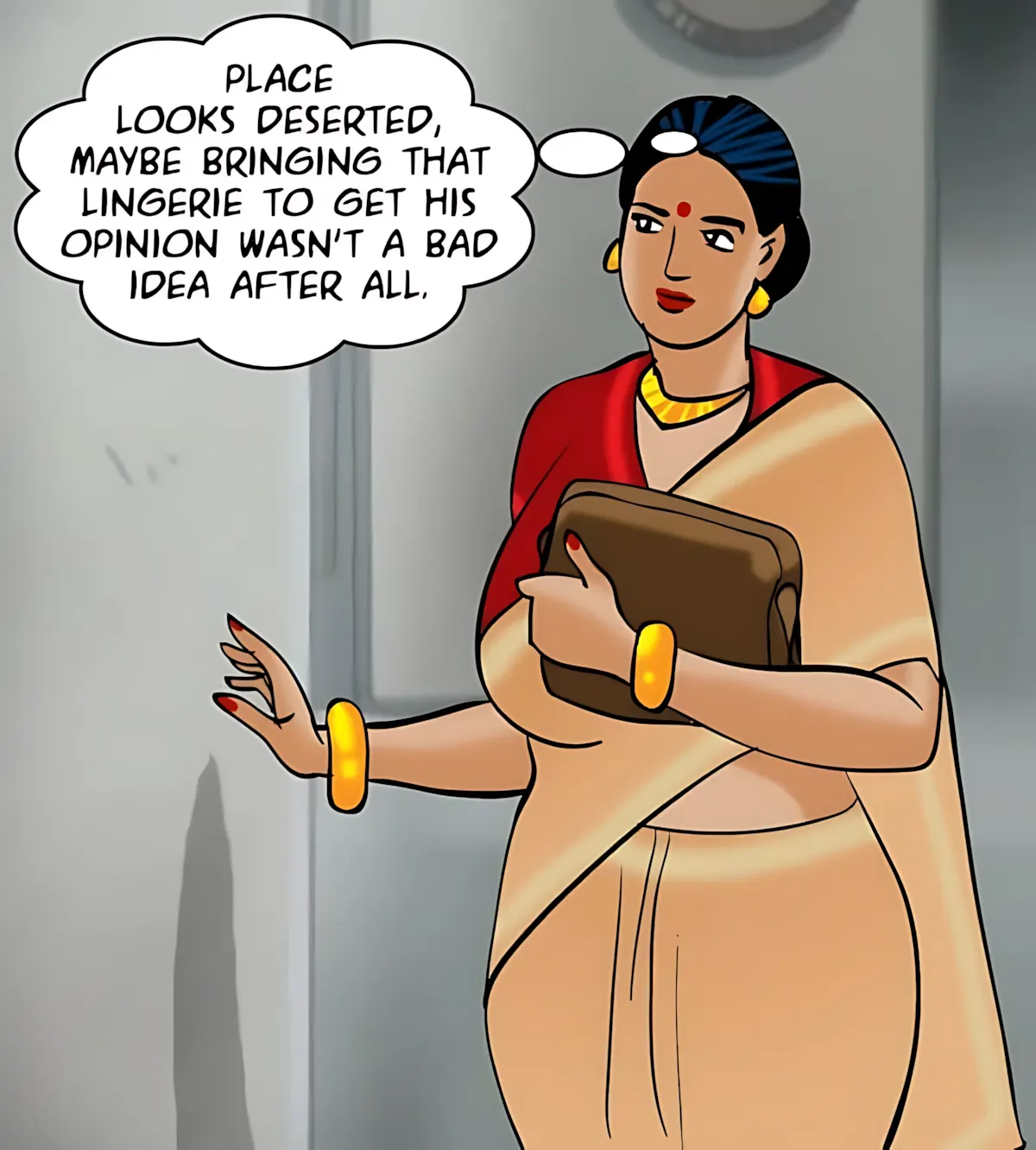Velamma All Episodes Comics - 80 . Velamma - Episode 80 - The Janitor's Job - Page 20