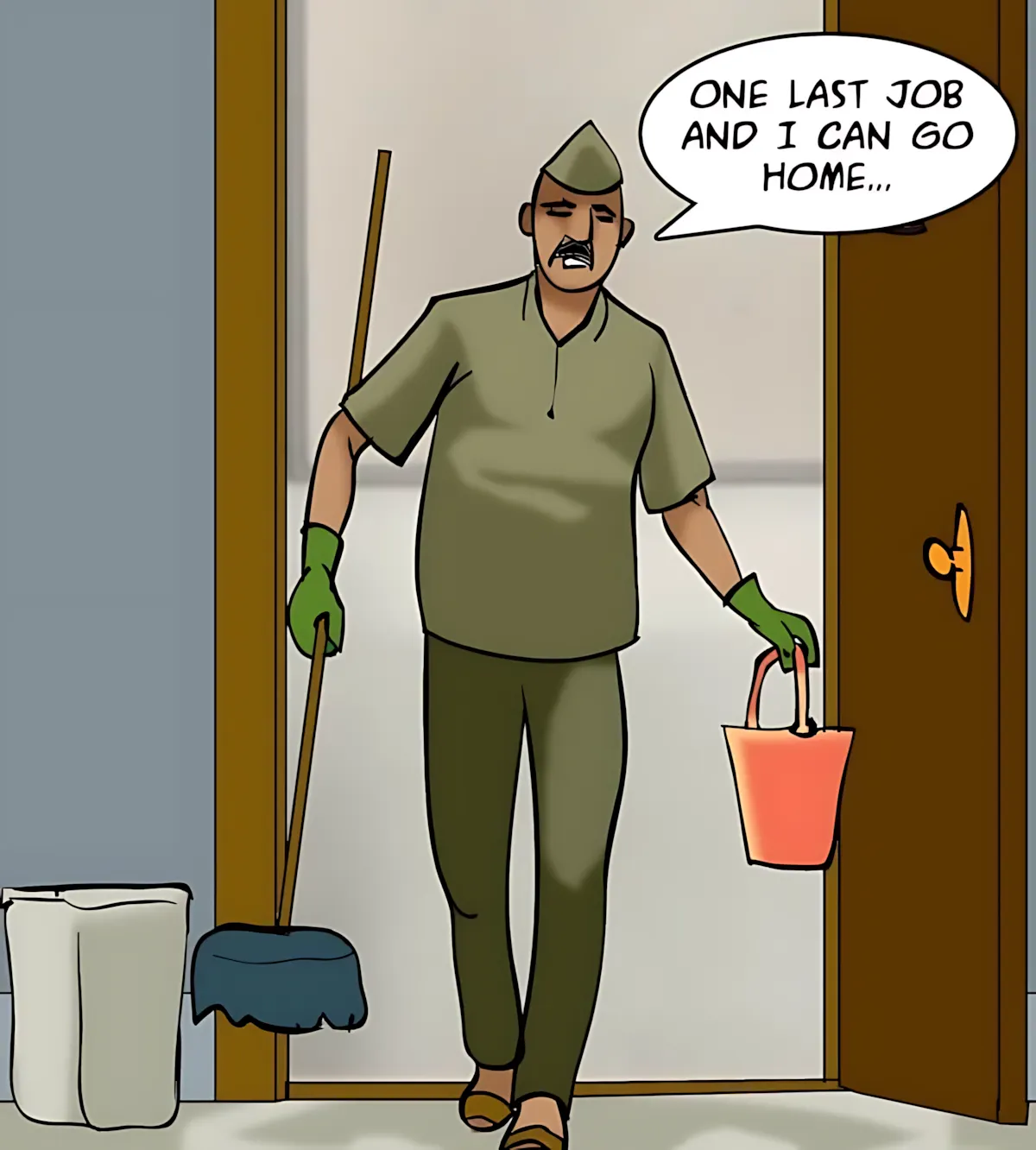 Velamma All Episodes Comics - 80 . Velamma - Episode 80 - The Janitor's Job - Page 29