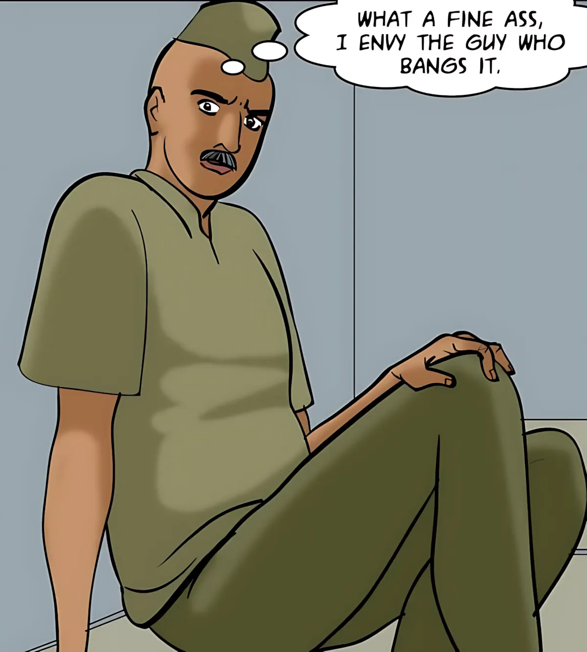 Velamma All Episodes Comics - 80 . Velamma - Episode 80 - The Janitor's Job - Page 52