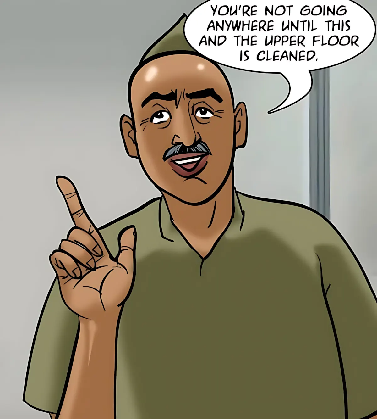 Velamma All Episodes Comics - 80 . Velamma - Episode 80 - The Janitor's Job - Page 70