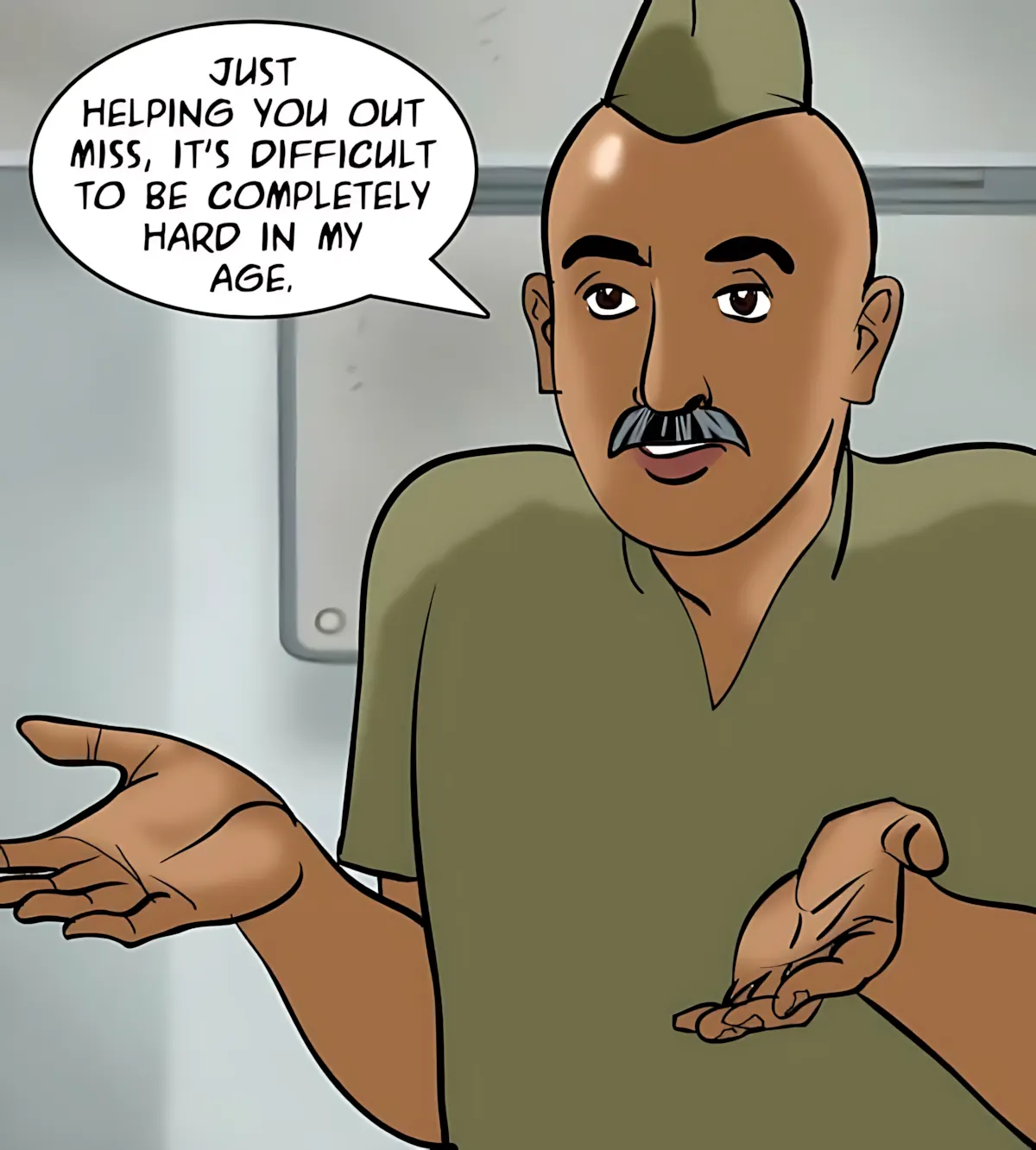 Velamma All Episodes Comics - 80 . Velamma - Episode 80 - The Janitor's Job - Page 86