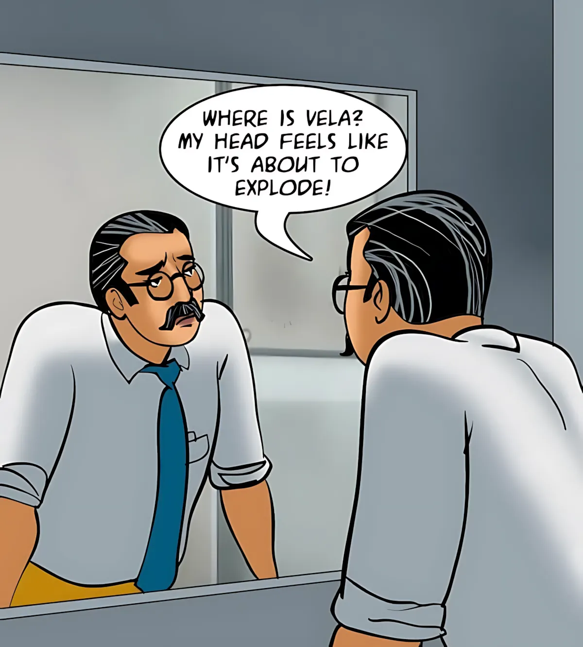 Velamma All Episodes Comics - 80 . Velamma - Episode 80 - The Janitor's Job - Page 125