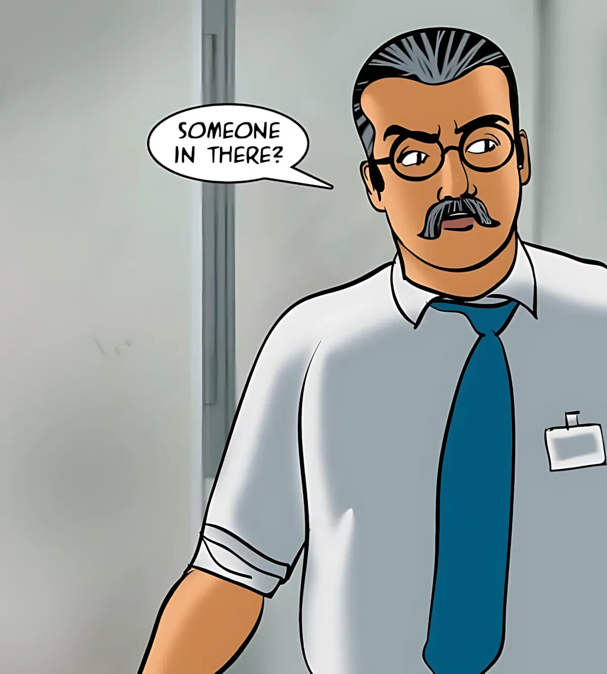 Velamma All Episodes Comics - 80 . Velamma - Episode 80 - The Janitor's Job - Page 129