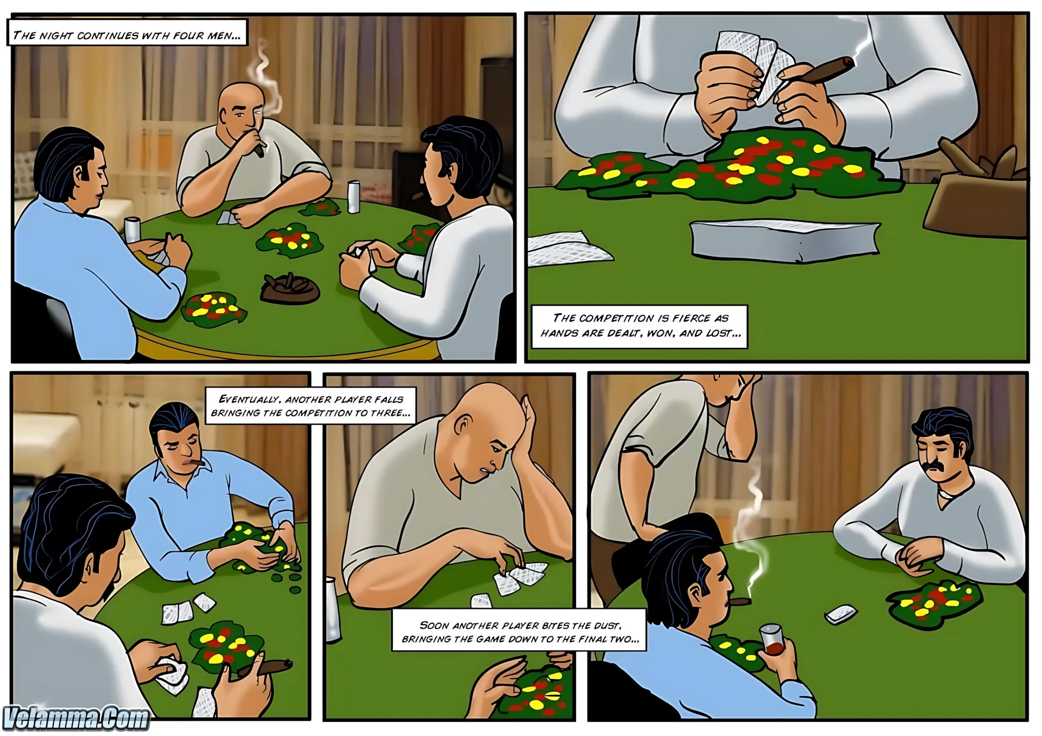 Velamma All Episodes Comics - 39 . Velamma - Episode 39 - When It Comes To This Sexy Poker Game Vela Is All In! - Page 23