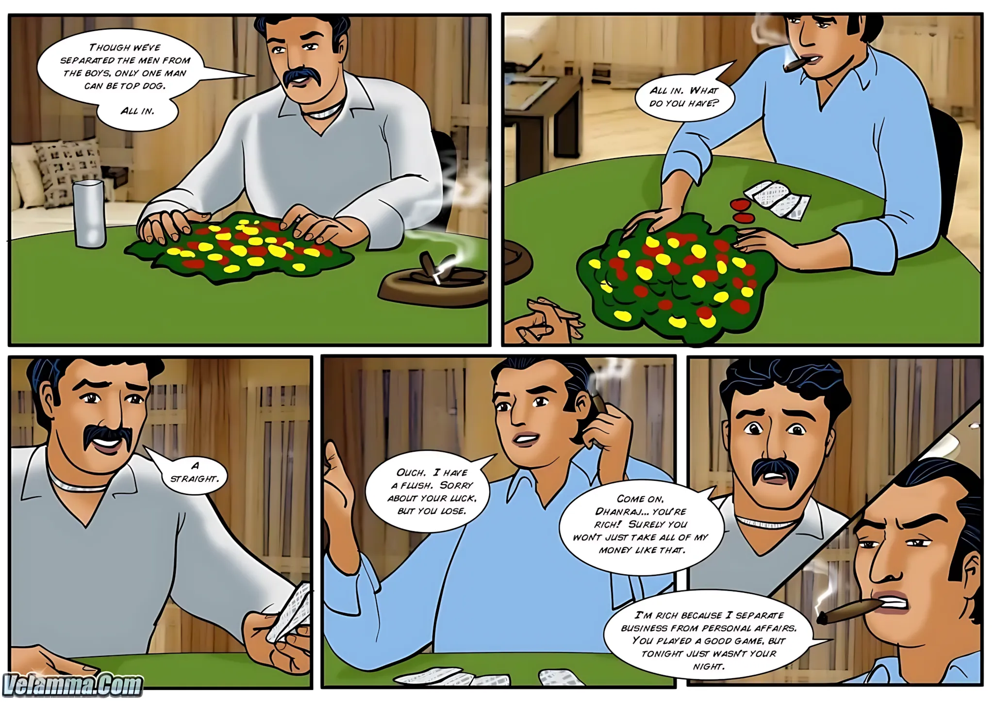 Velamma All Episodes Comics - 39 . Velamma - Episode 39 - When It Comes To This Sexy Poker Game Vela Is All In! - Page 24