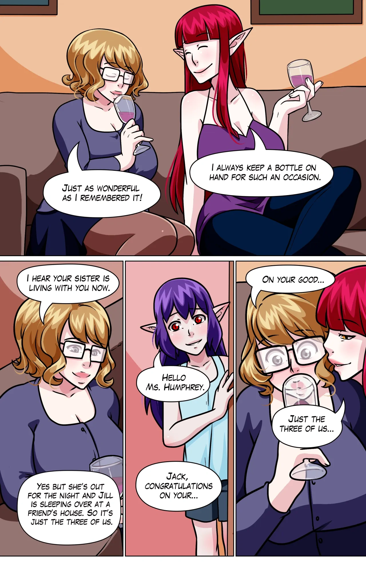 My Family, My Harem [Aya Yanagisawa] - My Family, My Harem Chapter 3 - Page 3