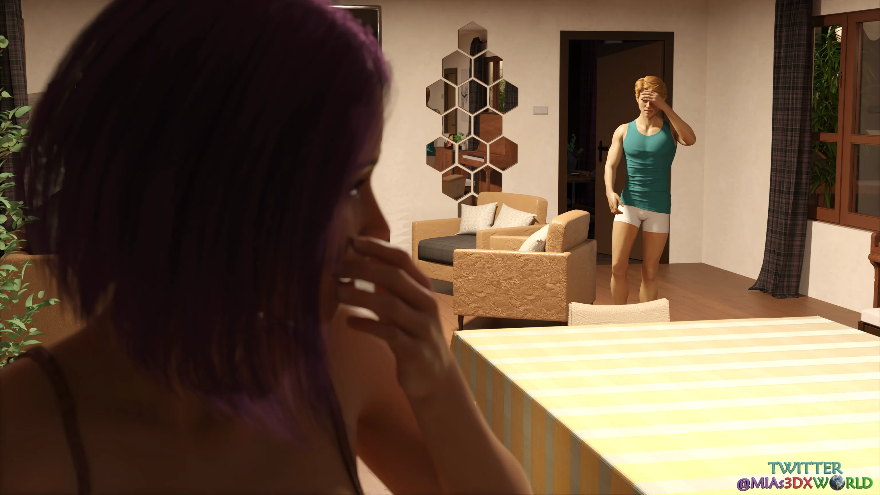 Temptation [MIAs3DXWorld] - 5.2 . Temptation - Chapter 5 - Part 2 - Page 24