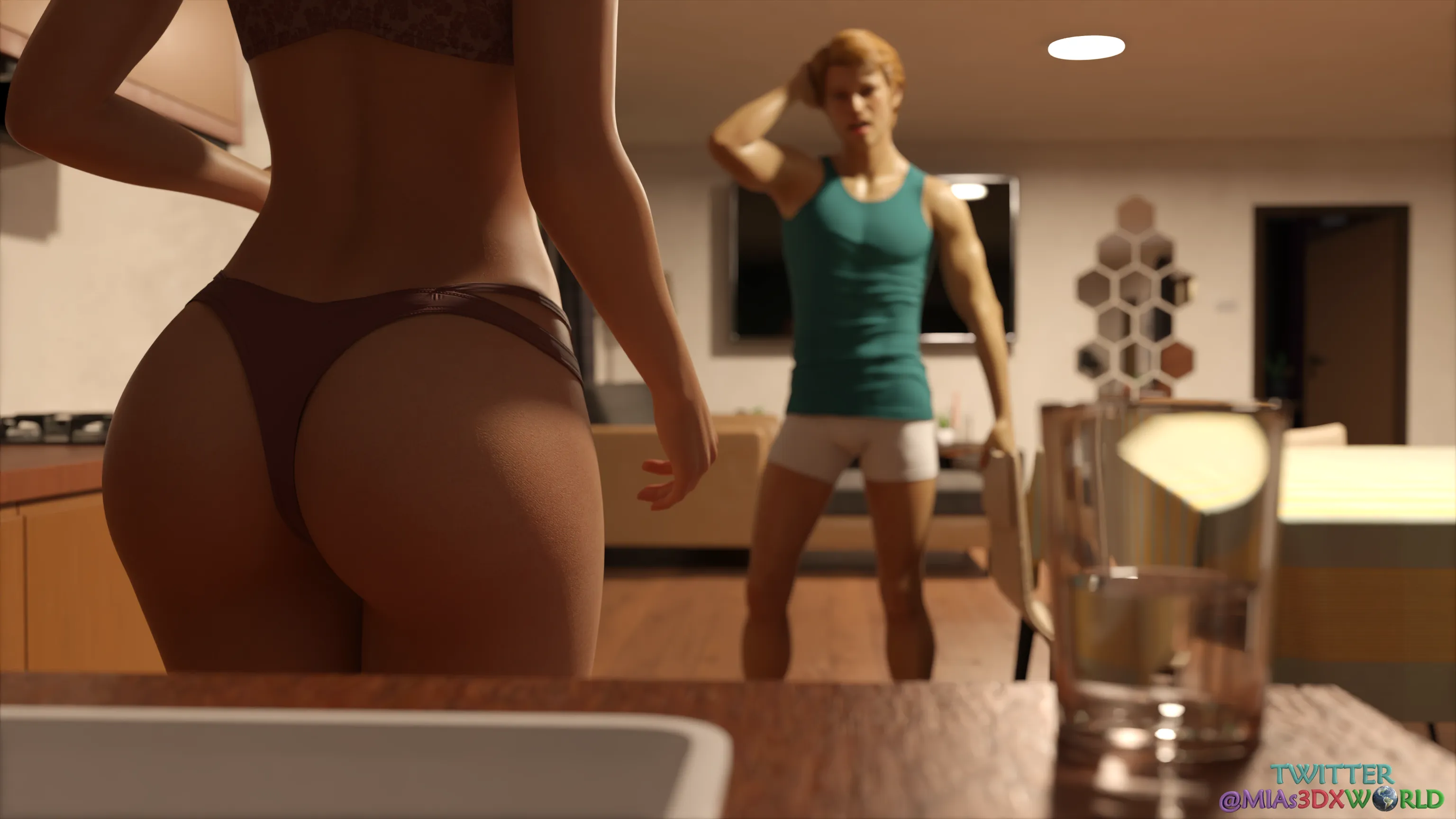 Temptation [MIAs3DXWorld] - 5.2 . Temptation - Chapter 5 - Part 2 - Page 25