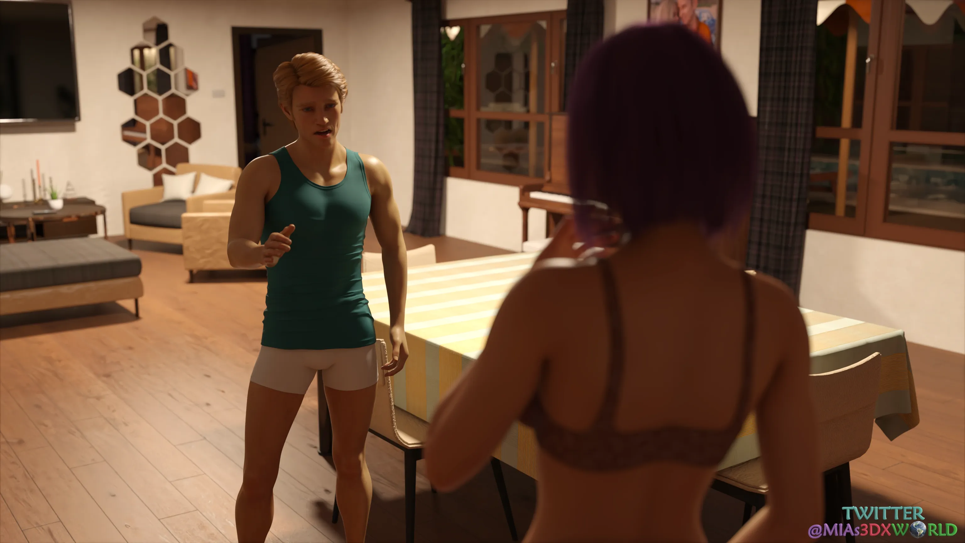 Temptation [MIAs3DXWorld] - 5.2 . Temptation - Chapter 5 - Part 2 - Page 30