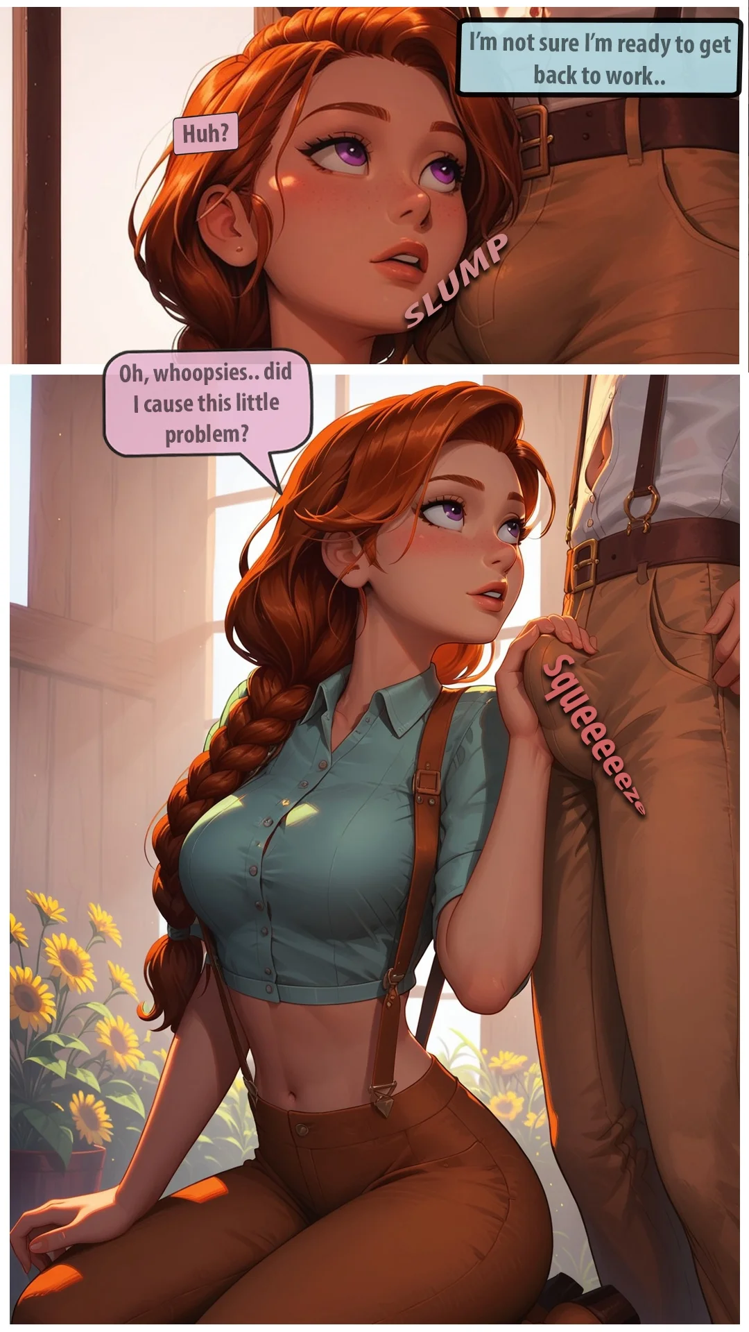 Raven’s Poker Debt [LowFireStudios] - Leah's Farmhand - AI Gen - Page 10
