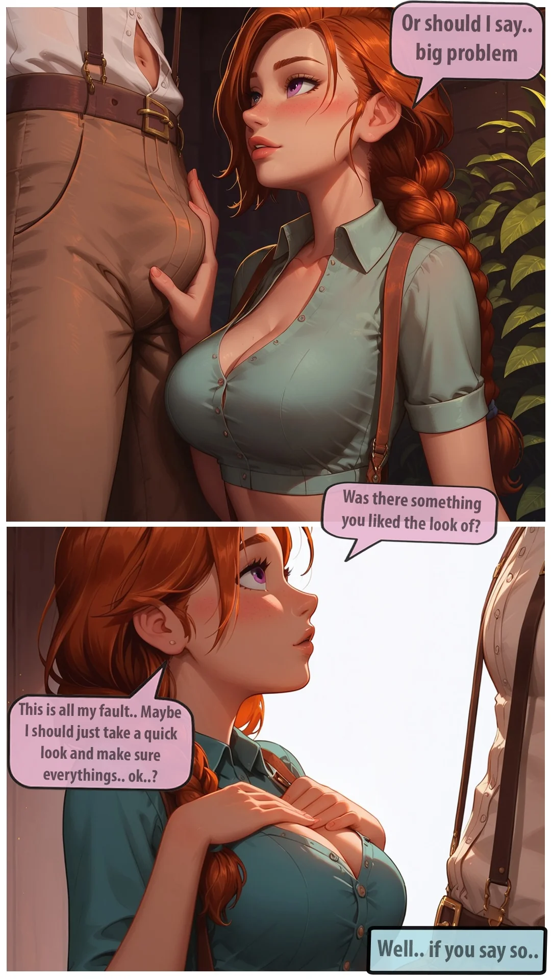 Raven’s Poker Debt [LowFireStudios] - Leah's Farmhand - AI Gen - Page 11