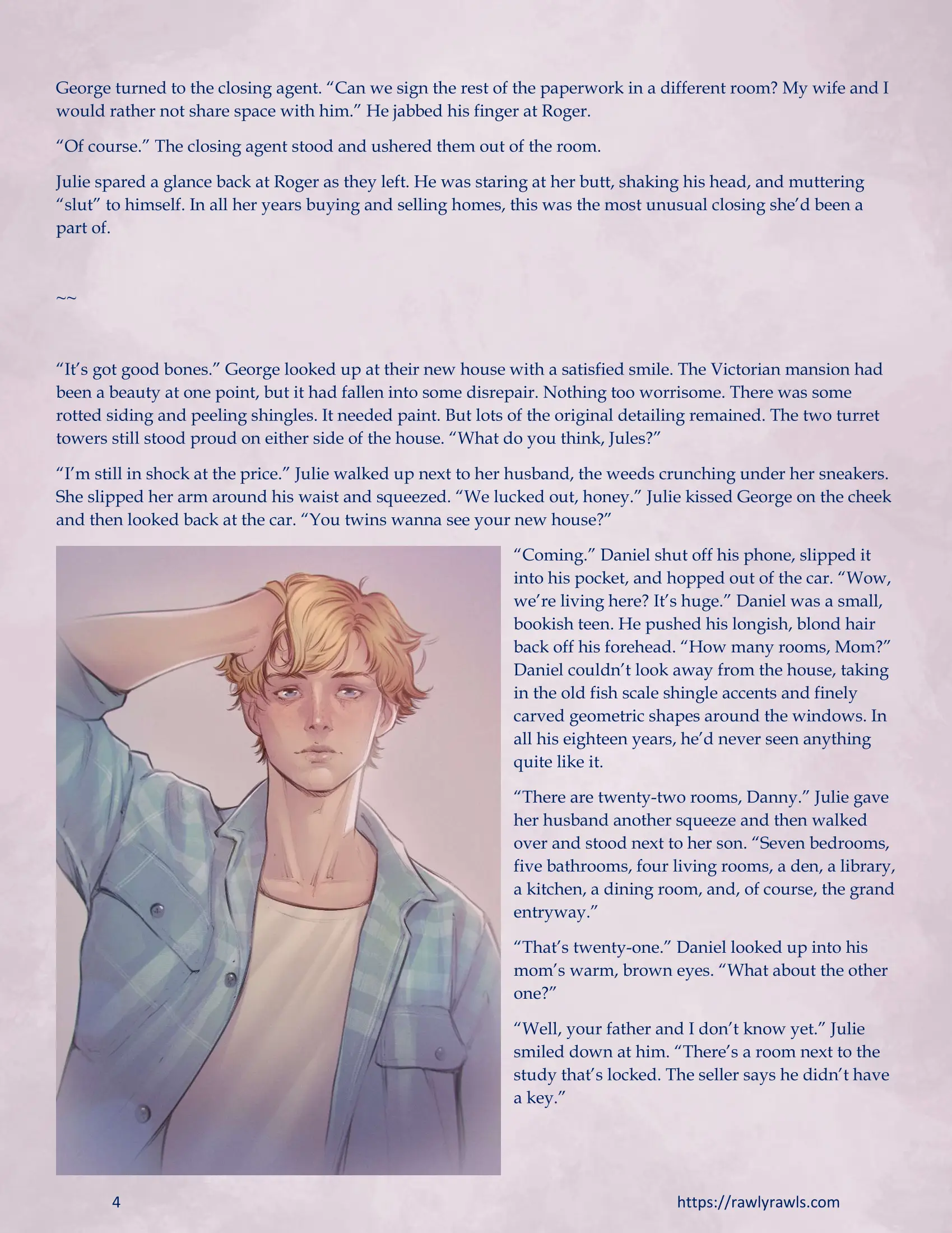 The Haunting Of Palmer Mansion [RawlyRawls] - 1 . The Haunting Of Palmer Mansion - Chapter 1 Part 1 [TenderMindd ] - Page 4