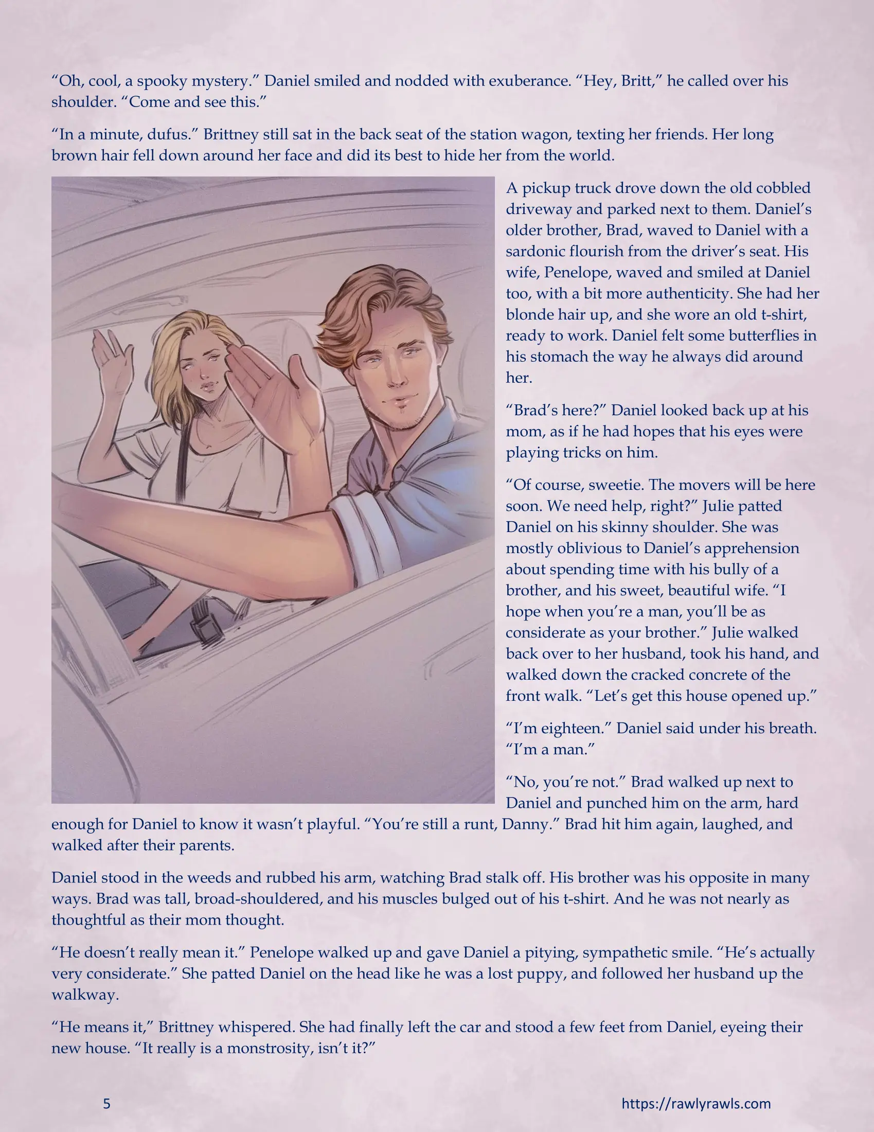 The Haunting Of Palmer Mansion [RawlyRawls] - 1 . The Haunting Of Palmer Mansion - Chapter 1 Part 1 [TenderMindd ] - Page 5