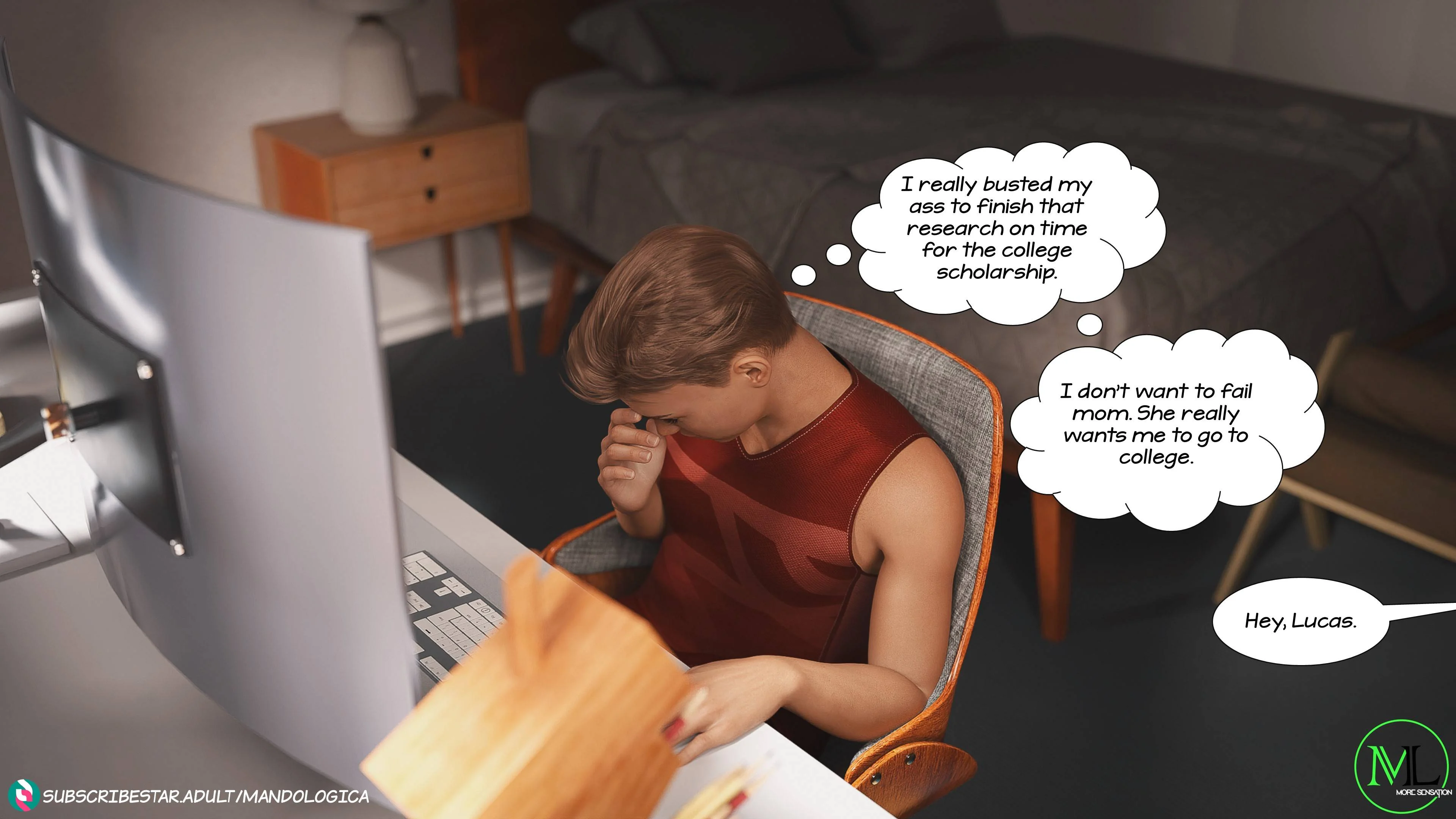 Breaking Boundaries [MandoLogica] - 1 . Breaking Boundaries - Chapter 1 - Page 5