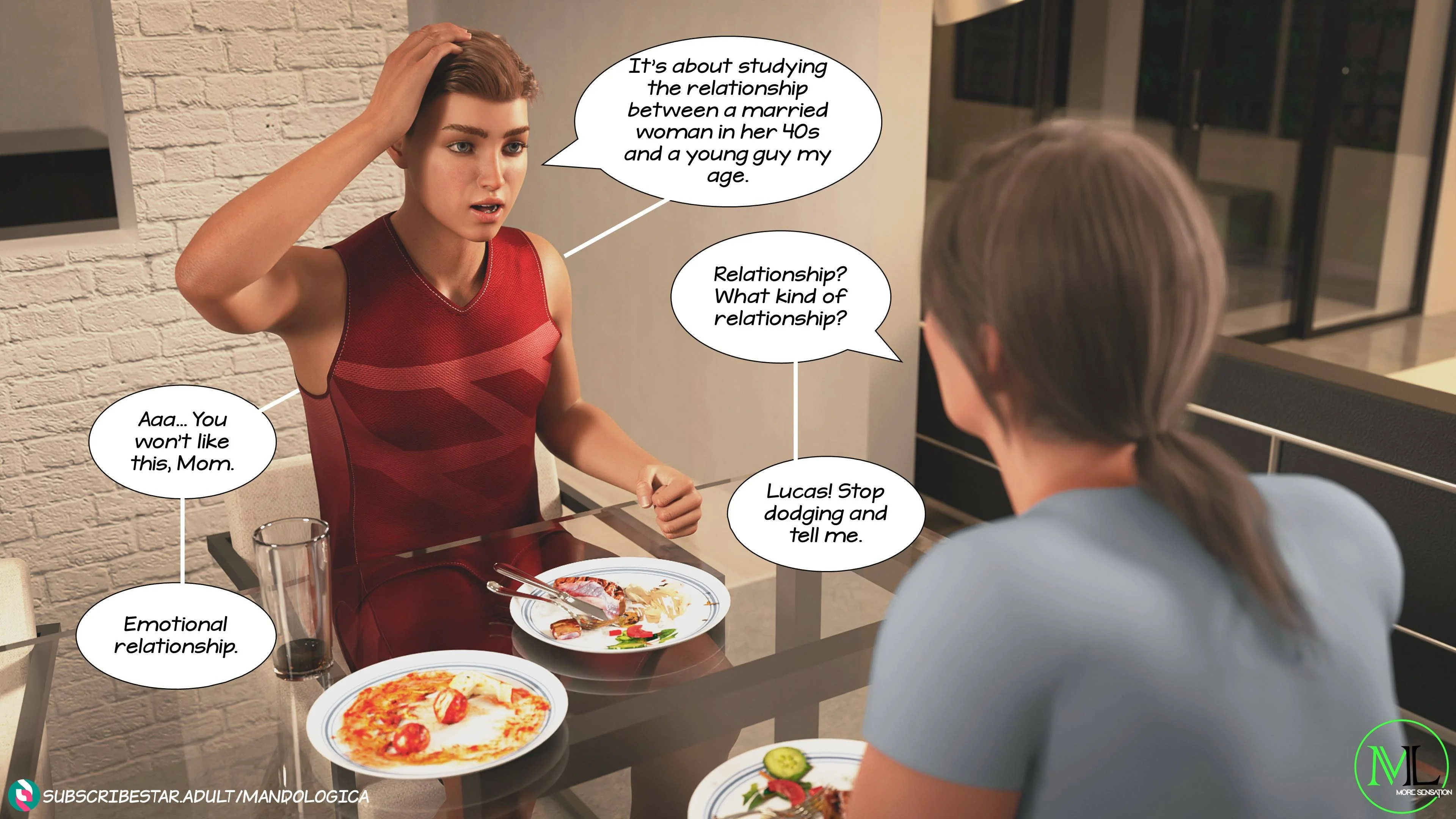 Breaking Boundaries [MandoLogica] - 1 . Breaking Boundaries - Chapter 1 - Page 54