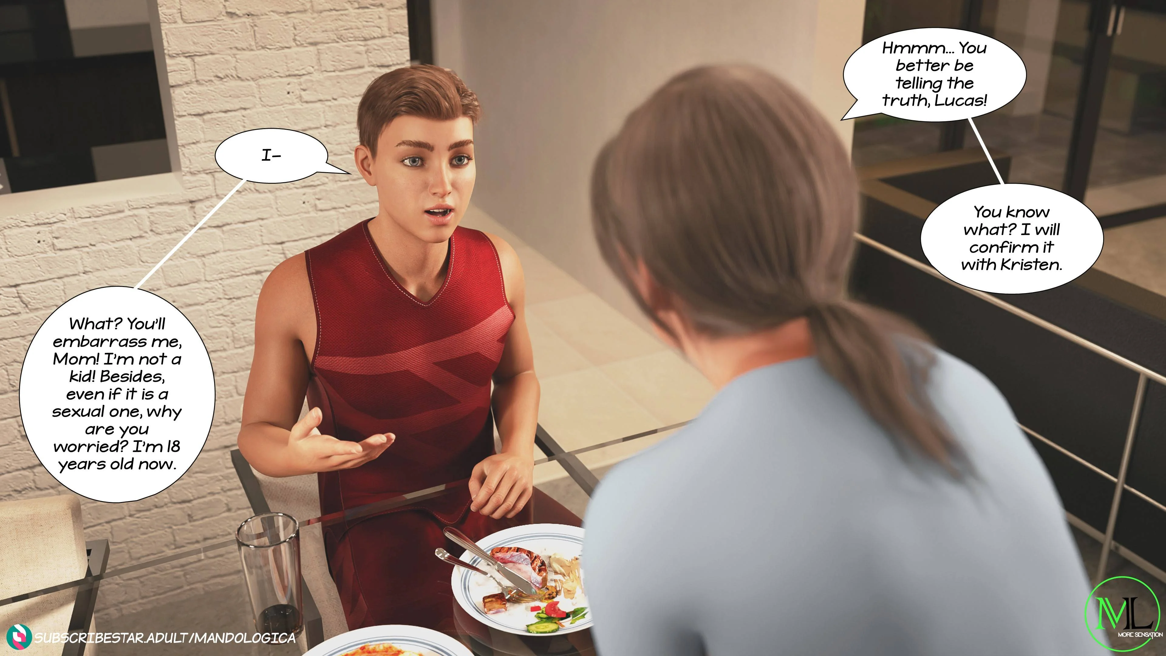Breaking Boundaries [MandoLogica] - 1 . Breaking Boundaries - Chapter 1 - Page 56