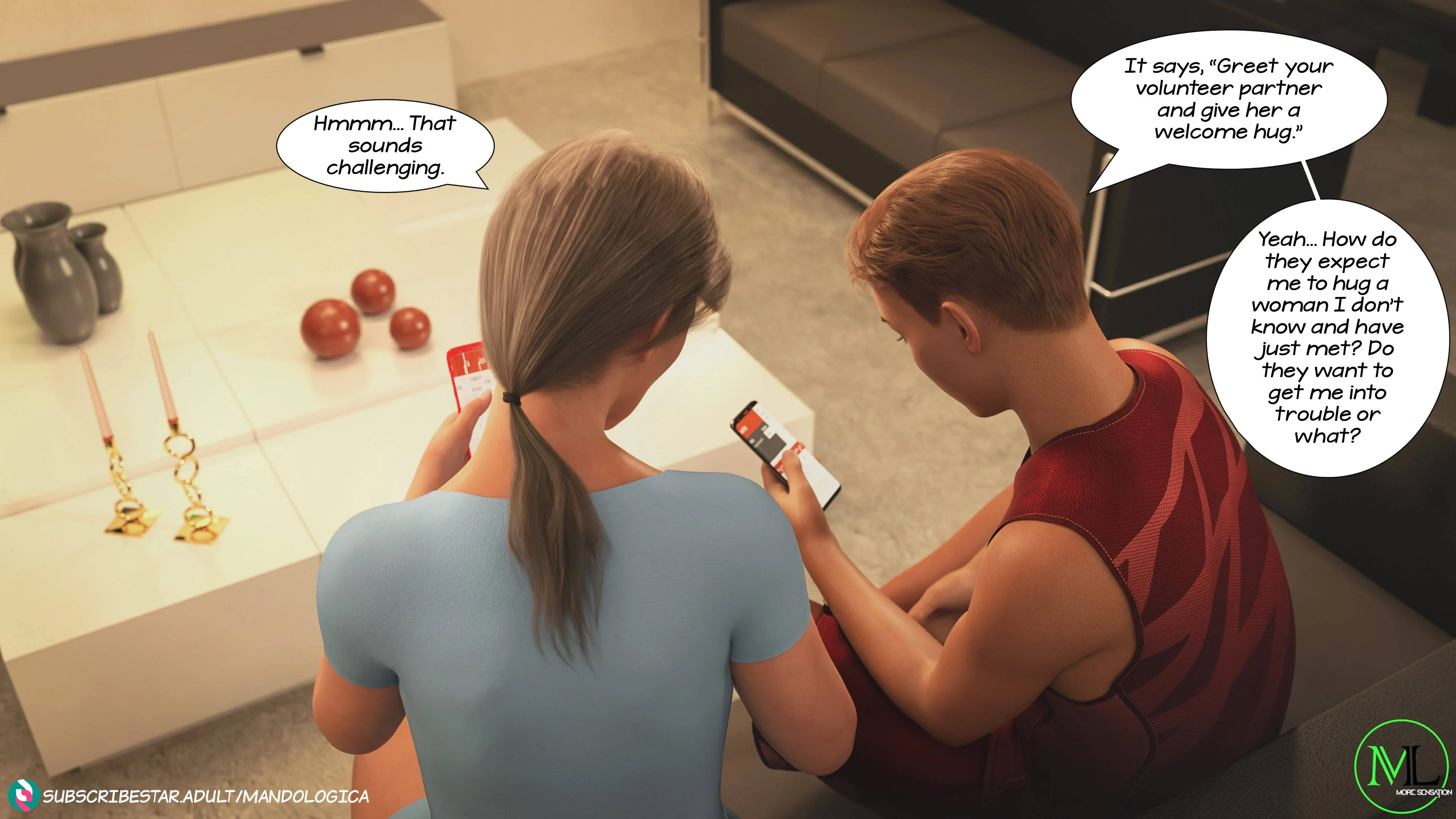 Breaking Boundaries [MandoLogica] - 1 . Breaking Boundaries - Chapter 1 - Page 70
