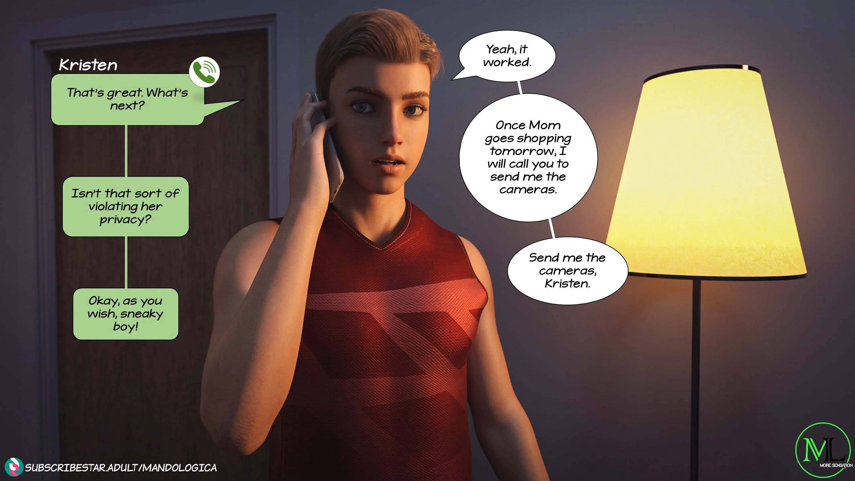 Breaking Boundaries [MandoLogica] - 1 . Breaking Boundaries - Chapter 1 - Page 86