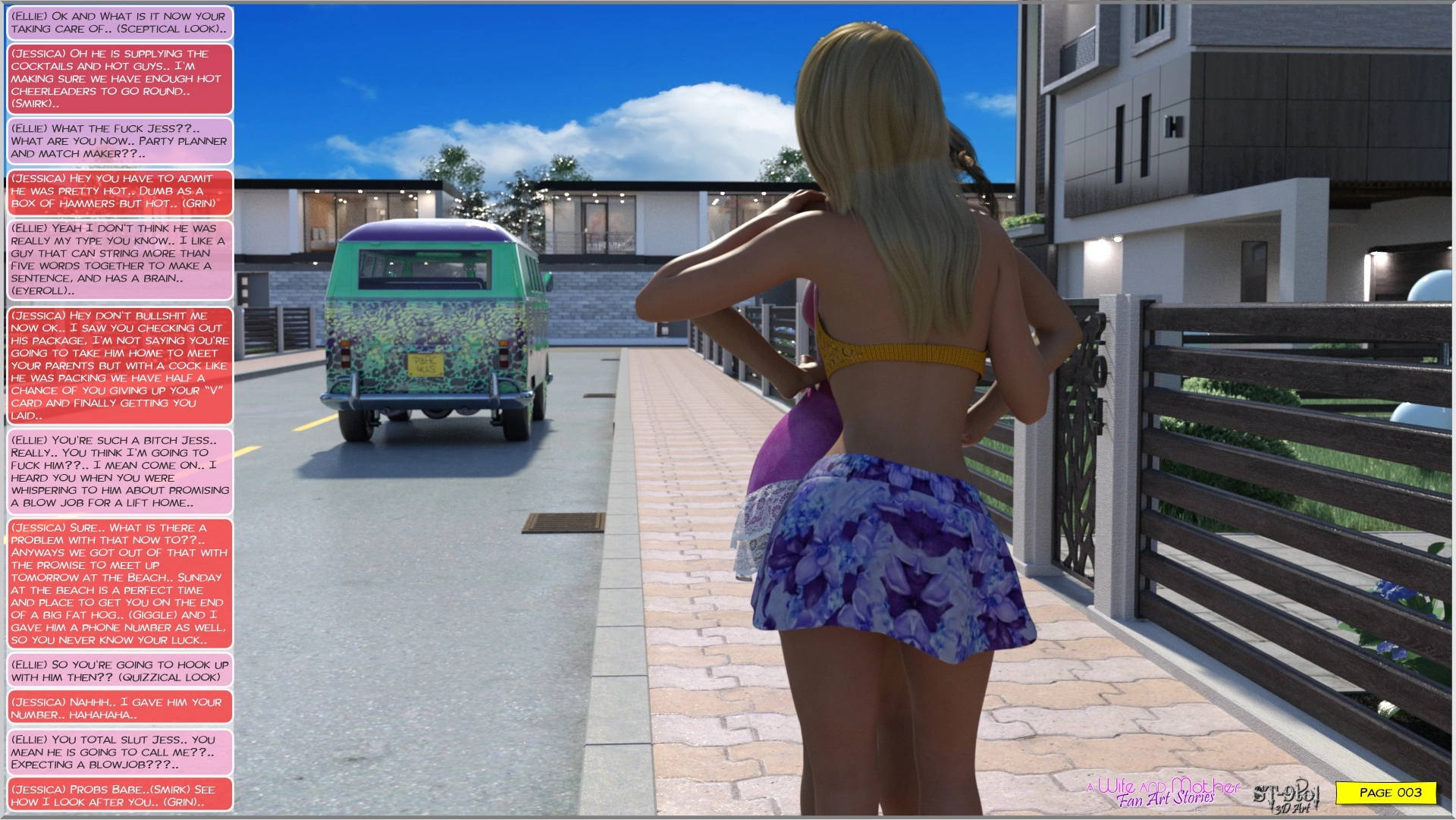 Sleepover at Jessica’s [ST-9Pol] - Sleepover at Jessica’s - Page 3