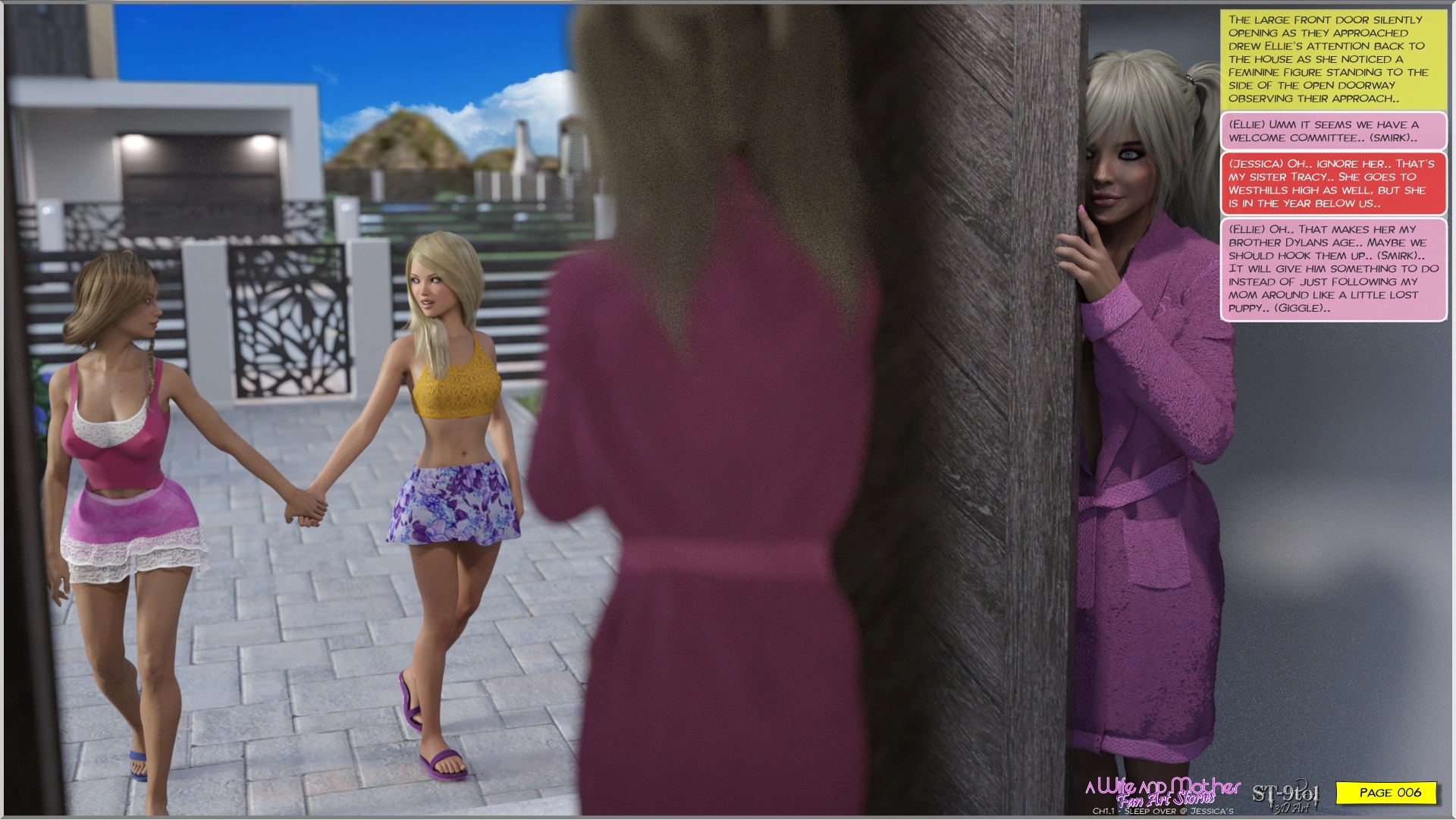 Sleepover at Jessica’s [ST-9Pol] - Sleepover at Jessica’s - Page 6