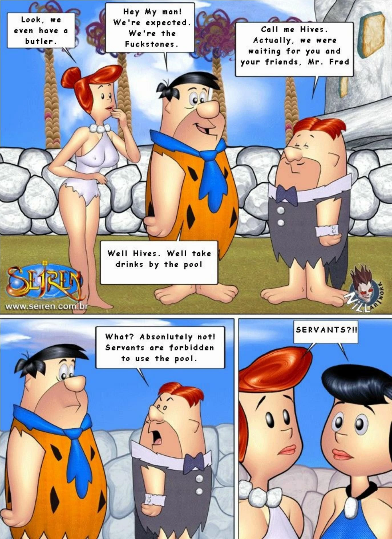 The Fucknstones (The Flintstones) [Seiren] - 3 . The Fucknstones - Chapter 3 (The Flintstones) [Seiren] - Page 42