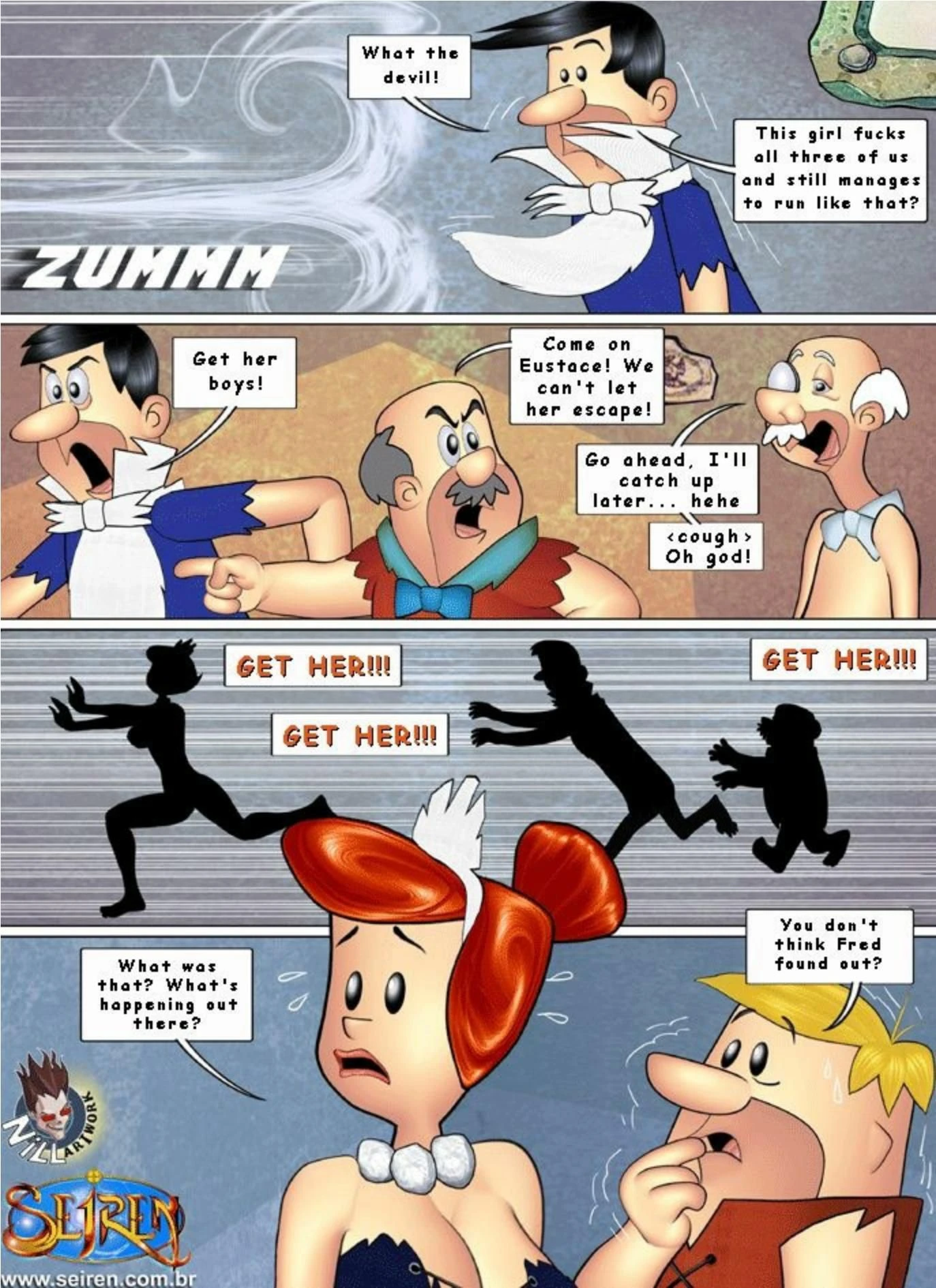 The Fucknstones (The Flintstones) [Seiren] - 3 . The Fucknstones - Chapter 3 (The Flintstones) [Seiren] - Page 101