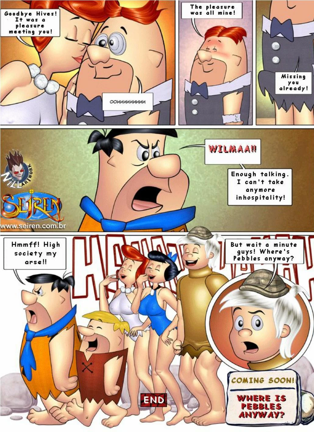 The Fucknstones (The Flintstones) [Seiren] - 3 . The Fucknstones - Chapter 3 (The Flintstones) [Seiren] - Page 110