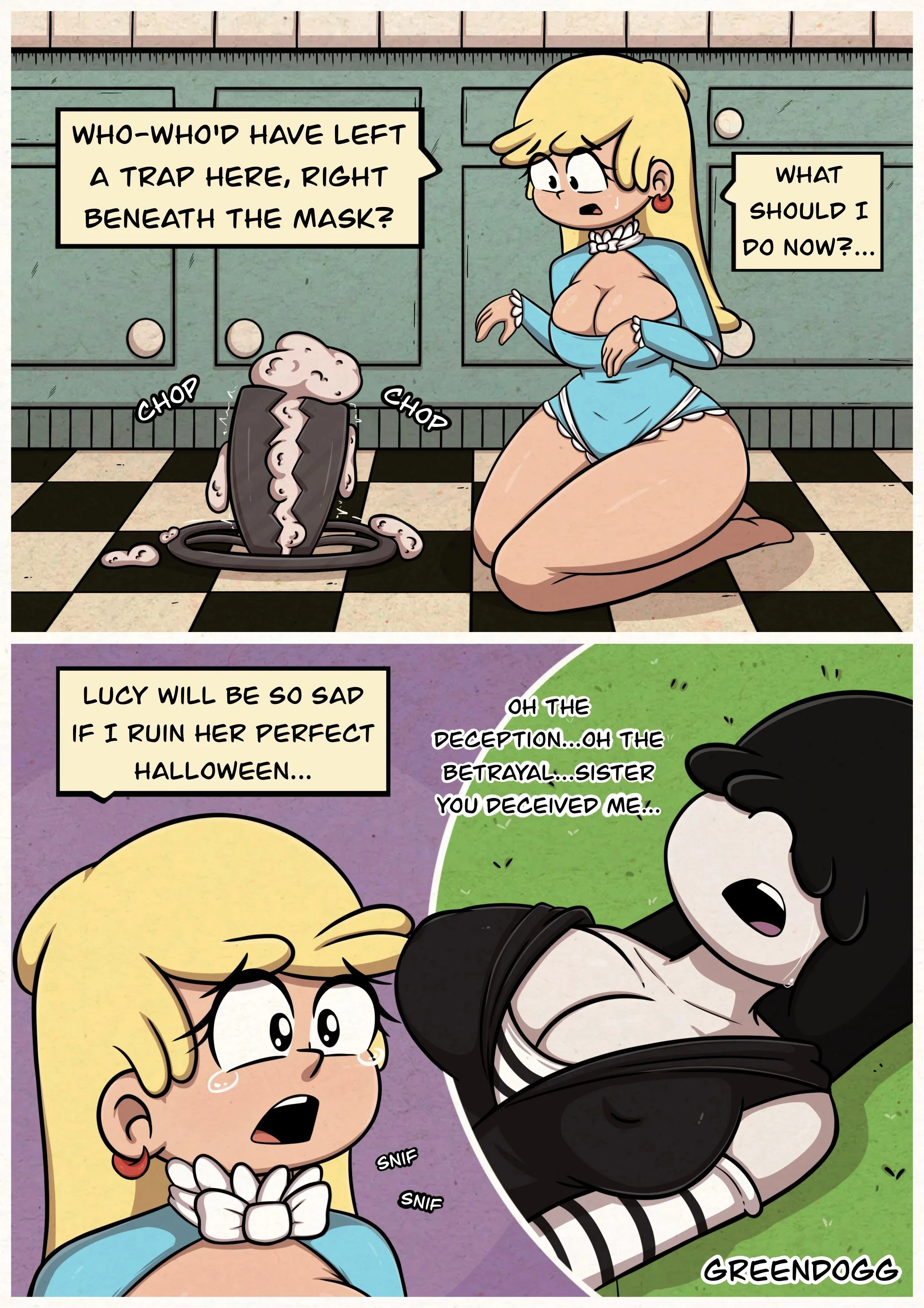 The Lewd Halloween (The Loud House) - 1. The Lewd Halloween [GreenDogg] - Page 4