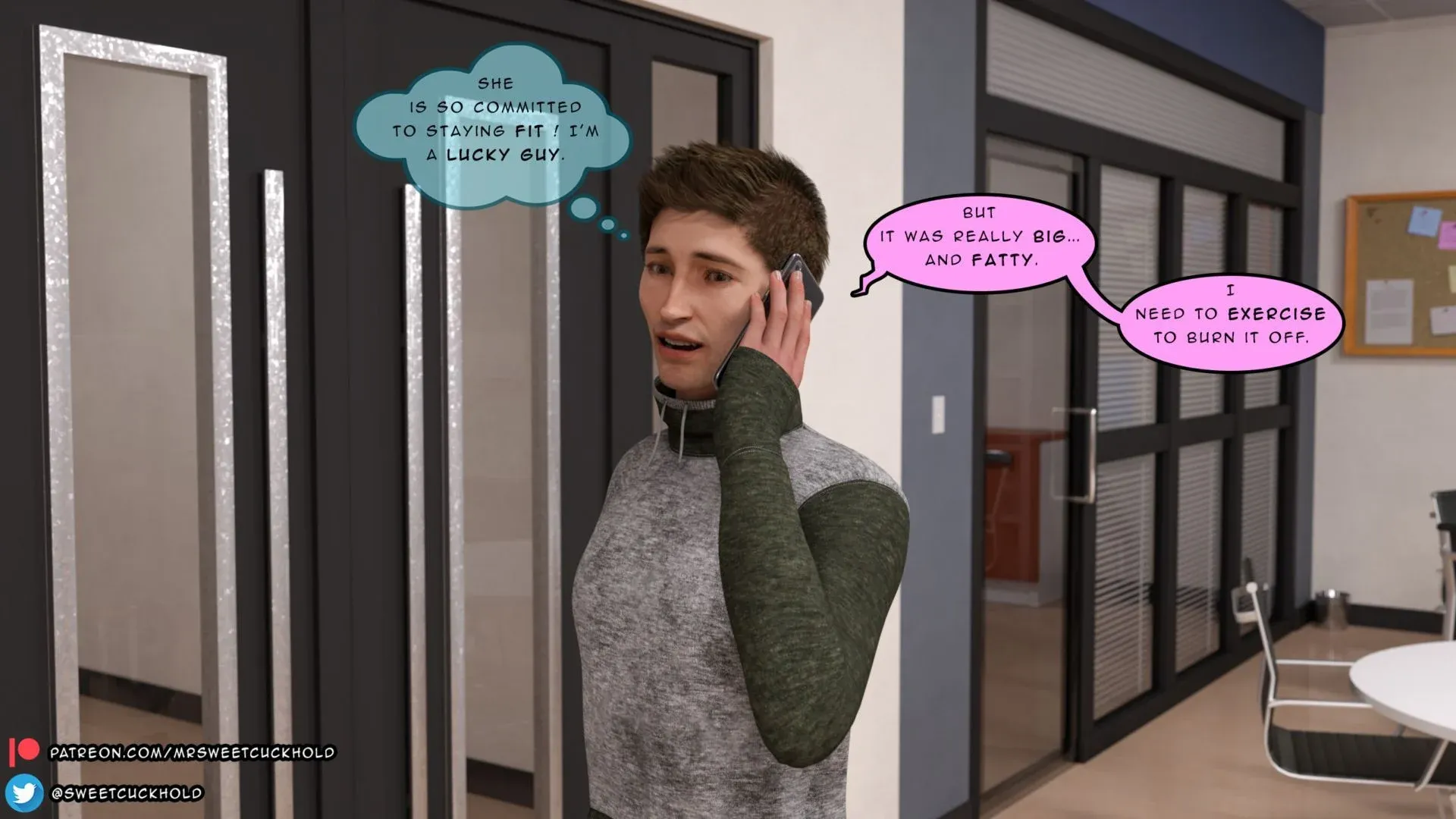 Much bigger than my boyfriend [Mr.SweetCuckhold] - 4 . Much bigger than my boyfriend - Chapter 4 - Page 33