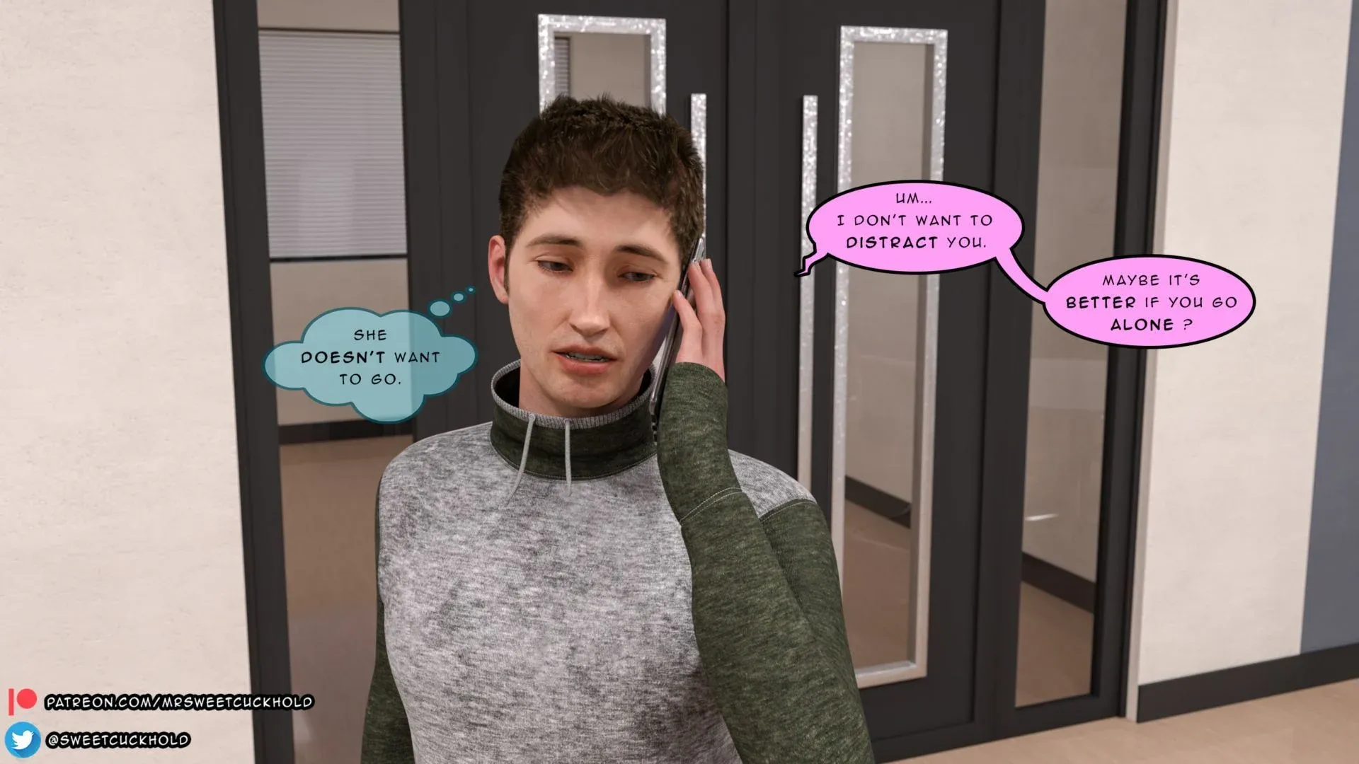 Much bigger than my boyfriend [Mr.SweetCuckhold] - 4 . Much bigger than my boyfriend - Chapter 4 - Page 35