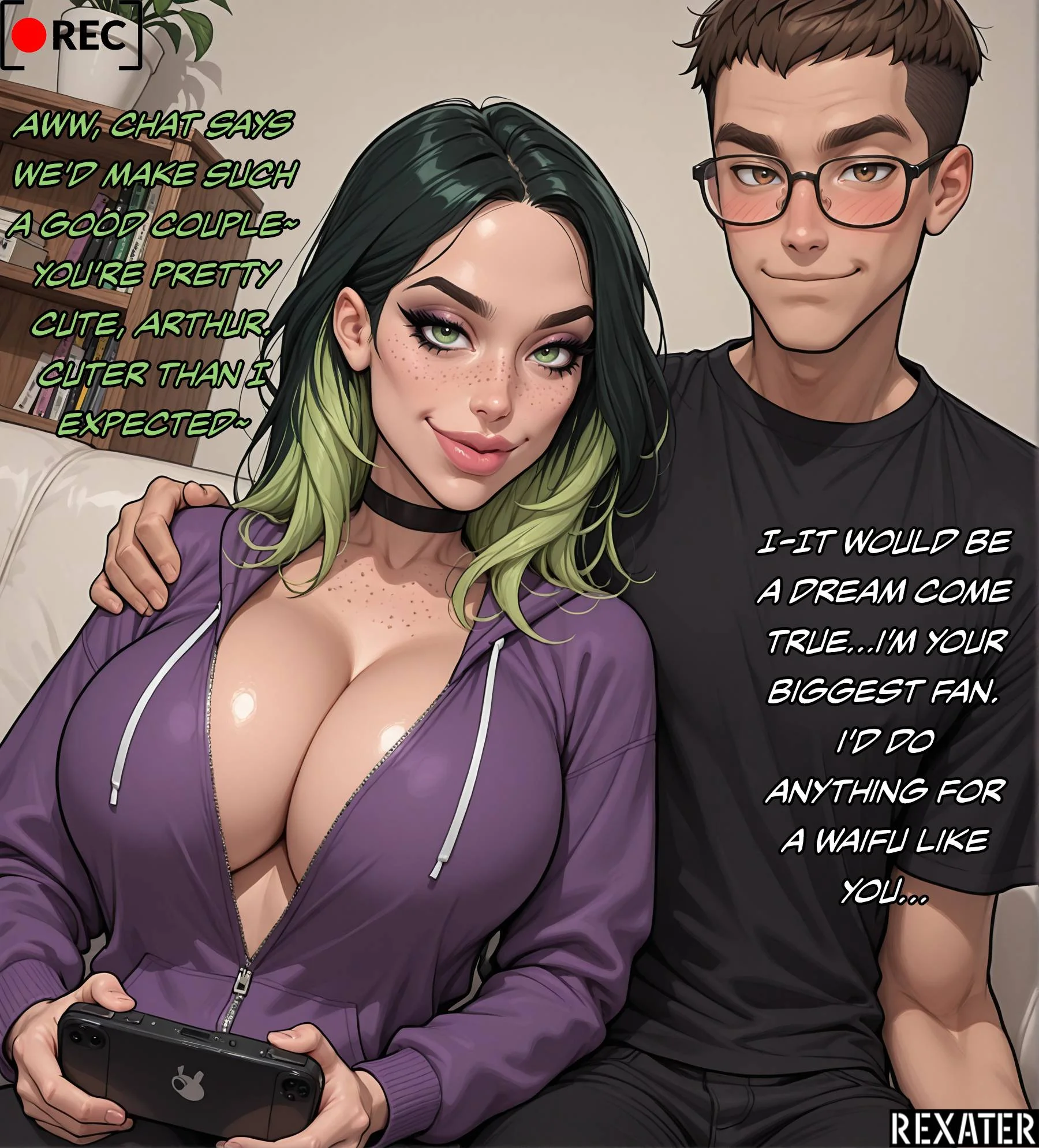 Naughty Nikki [Rexater] - 5. Nikki Meets Her Biggest Fan [AI Gen] - Page 3