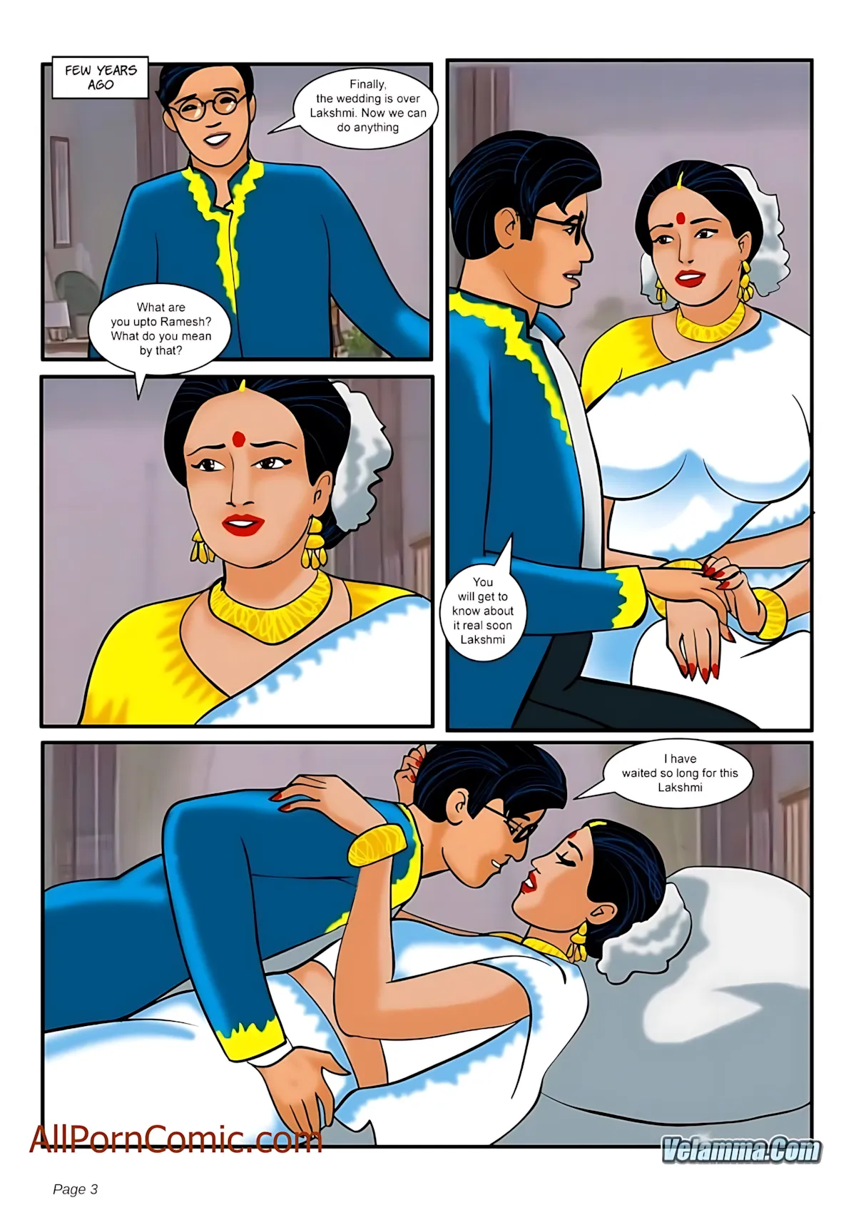 Velamma All Episodes Comics - 10 . Velamma - Episode 10 - The Loving Wife - Page 3