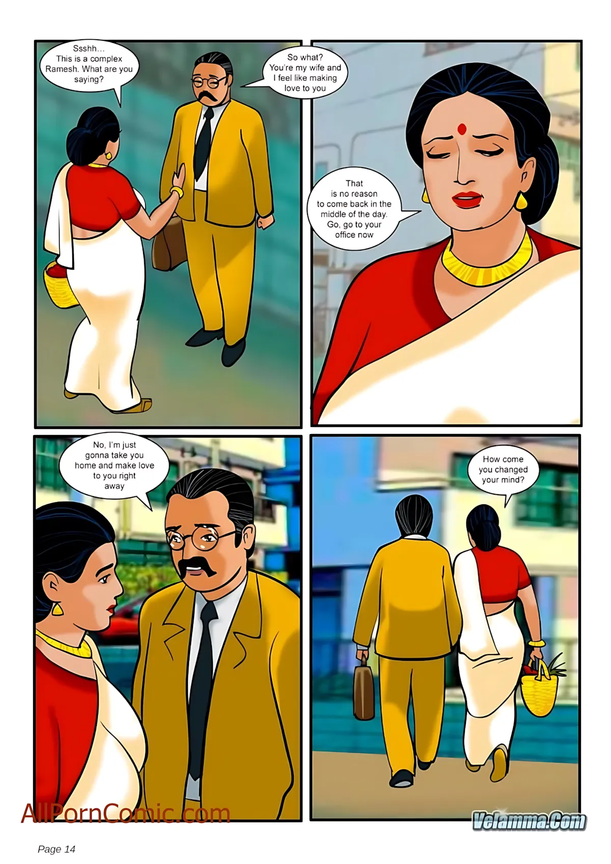 Velamma All Episodes Comics - 10 . Velamma - Episode 10 - The Loving Wife - Page 14