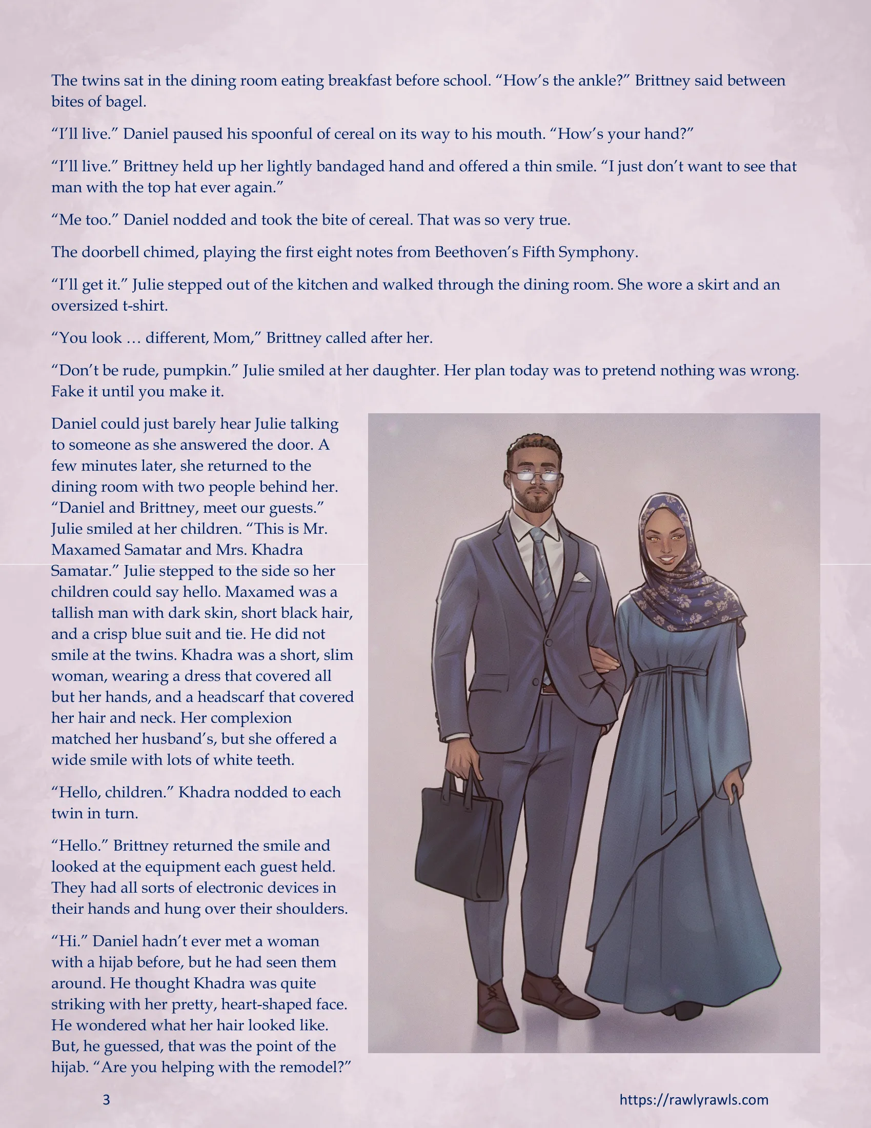 The Haunting Of Palmer Mansion [RawlyRawls] - 6.2 . The Haunting Of Palmer Mansion - Chapter 6 Part 2 [TenderMindd ] - Page 3