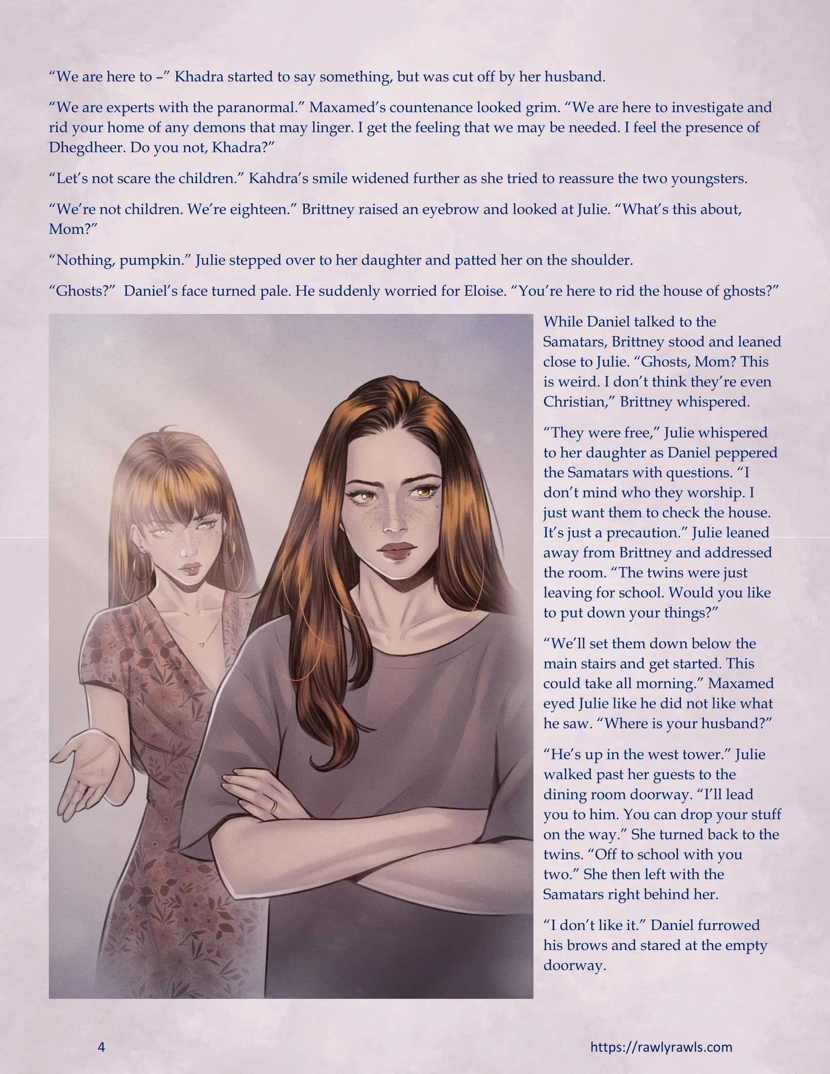 The Haunting Of Palmer Mansion [RawlyRawls] - 6.2 . The Haunting Of Palmer Mansion - Chapter 6 Part 2 [TenderMindd ] - Page 4