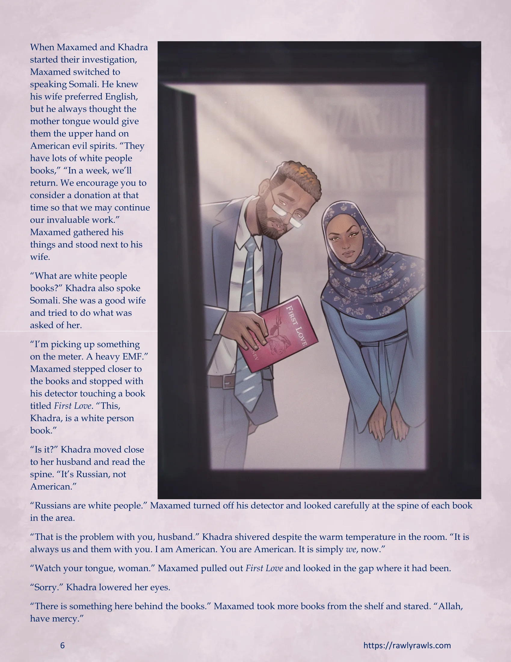 The Haunting Of Palmer Mansion [RawlyRawls] - 6.2 . The Haunting Of Palmer Mansion - Chapter 6 Part 2 [TenderMindd ] - Page 6