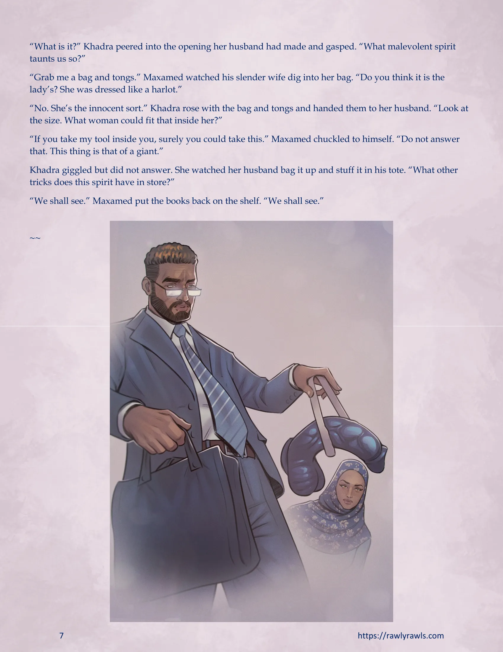 The Haunting Of Palmer Mansion [RawlyRawls] - 6.2 . The Haunting Of Palmer Mansion - Chapter 6 Part 2 [TenderMindd ] - Page 7
